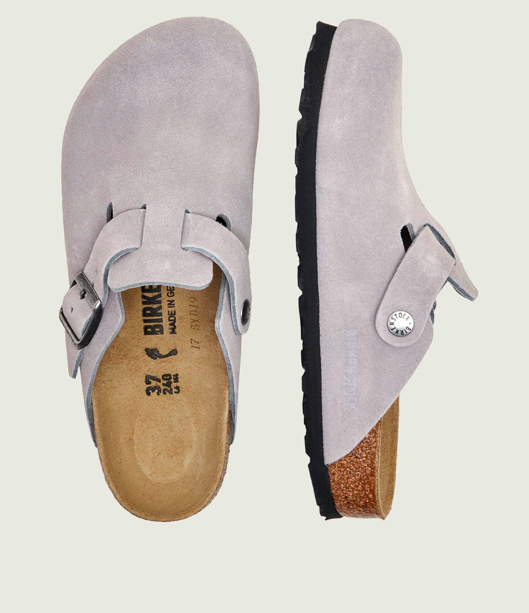 Birkenstock Mules (încălțăminte) Boston | piele întoarsă | narrow fit