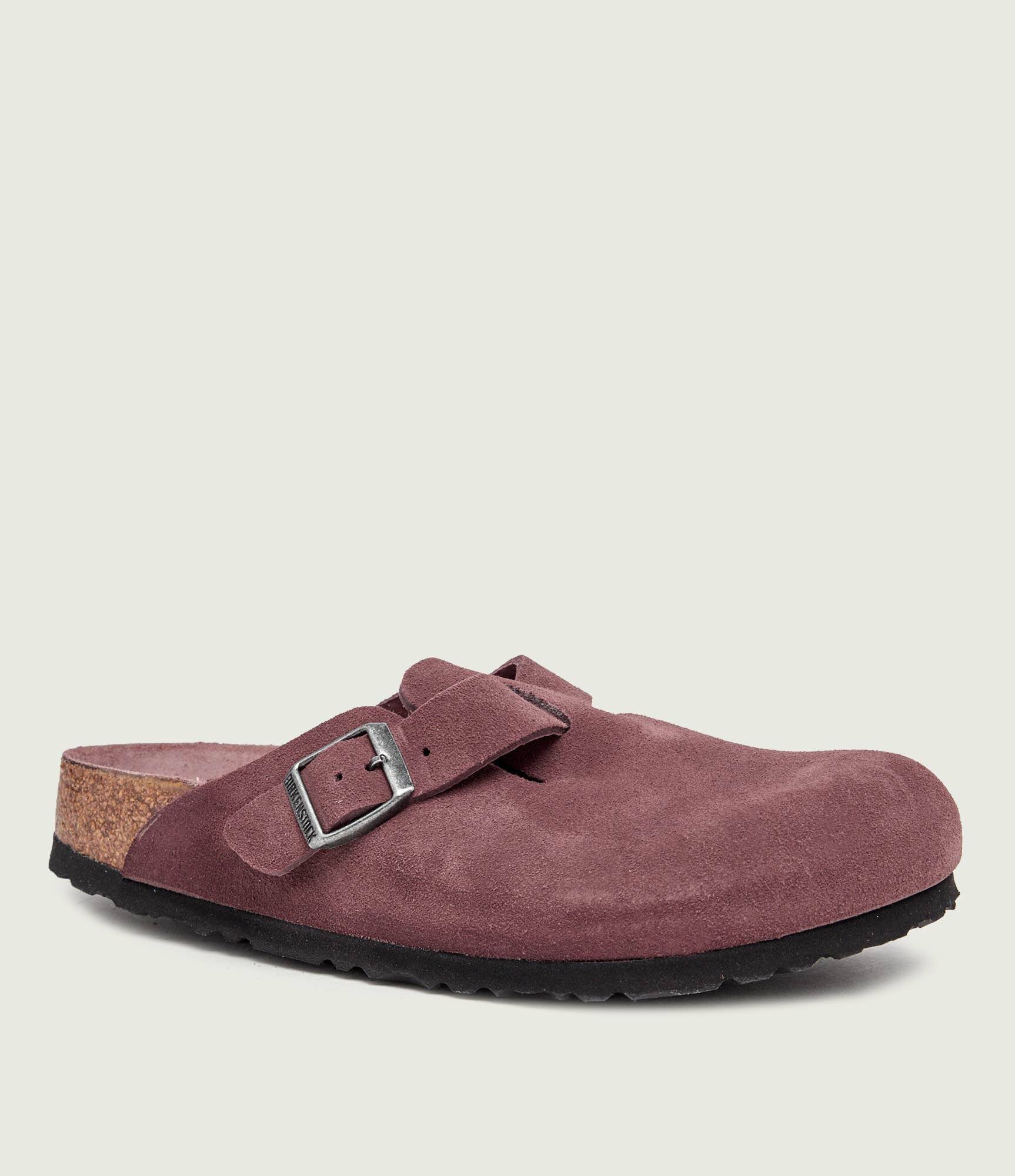 Birkenstock Mules (încălțăminte) Boston | piele întoarsă | narrow fit