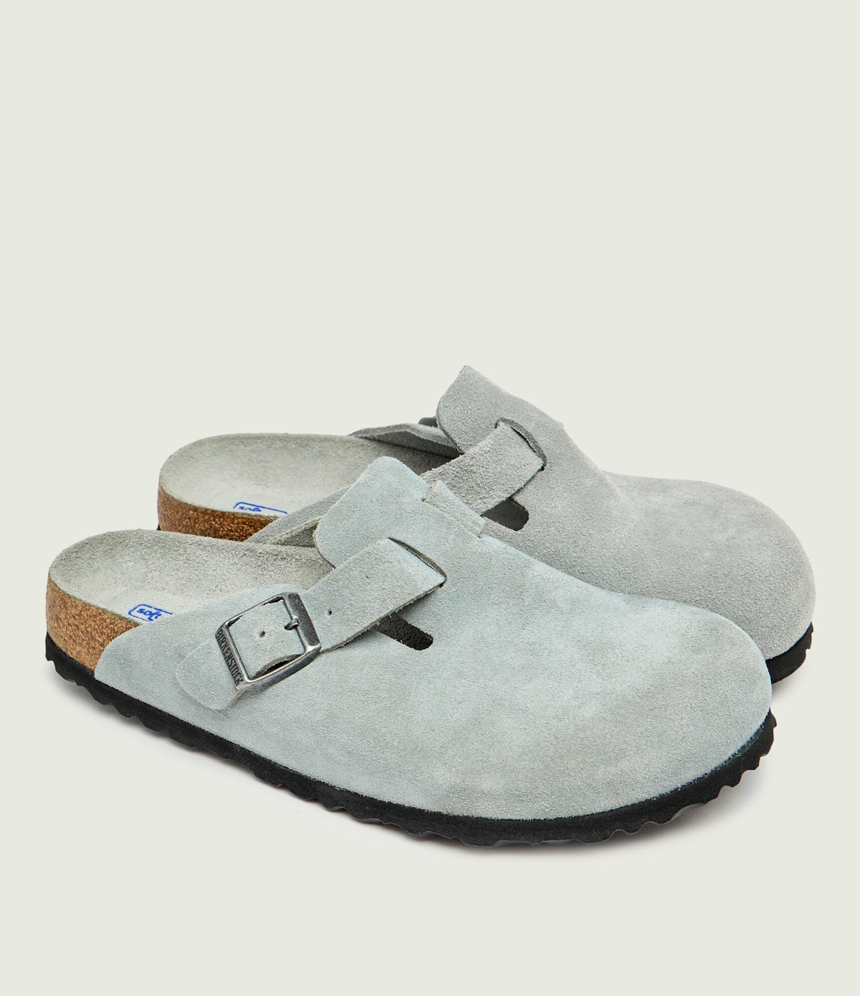 Birkenstock Mules (încălțăminte) Boston | piele întoarsă | narrow fit soft footbed