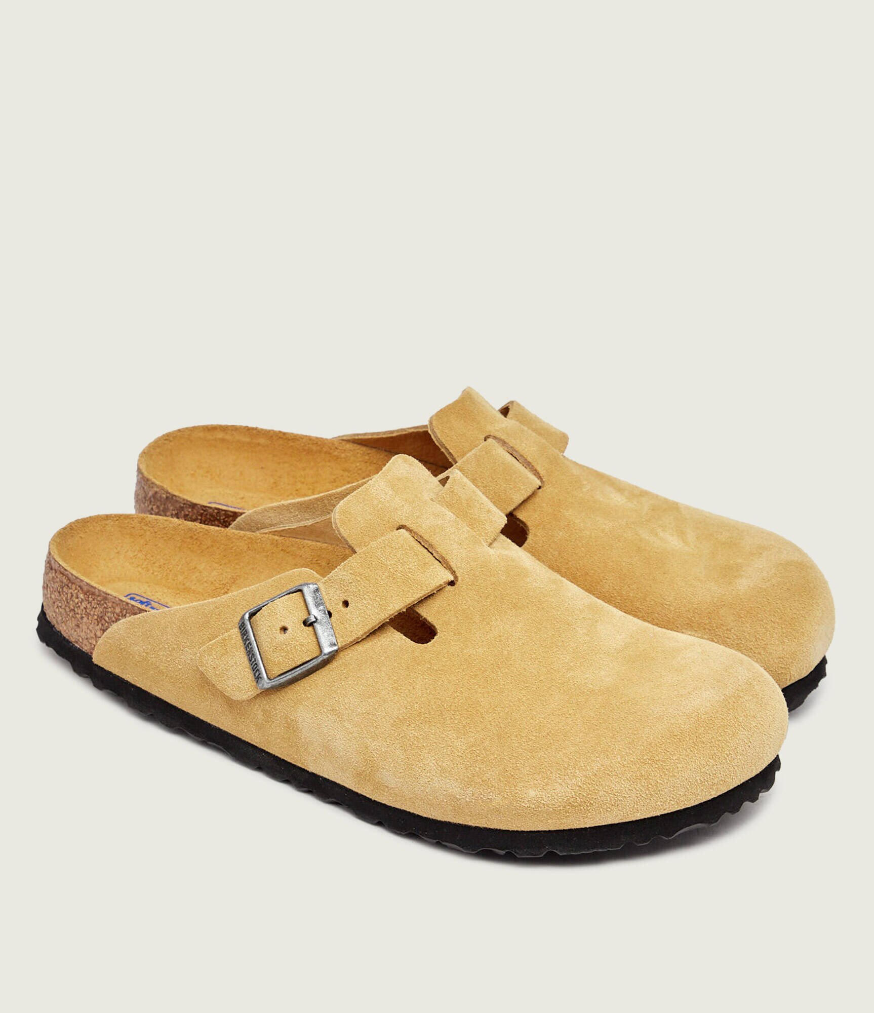 Birkenstock Mules (încălțăminte) Boston | piele întoarsă | regular fit