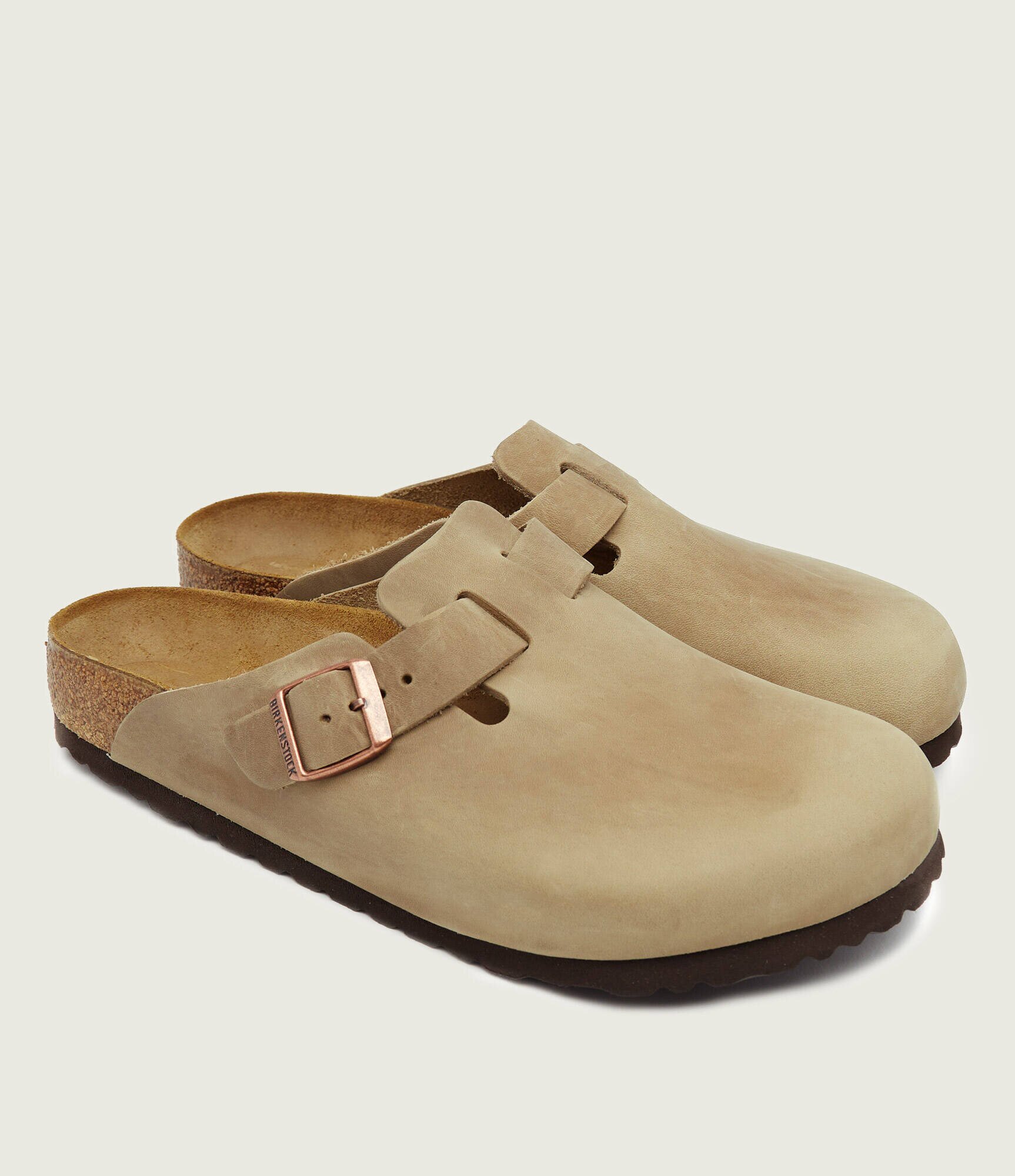Birkenstock Mules (încălțăminte) Boston | piele întoarsă | regular fit