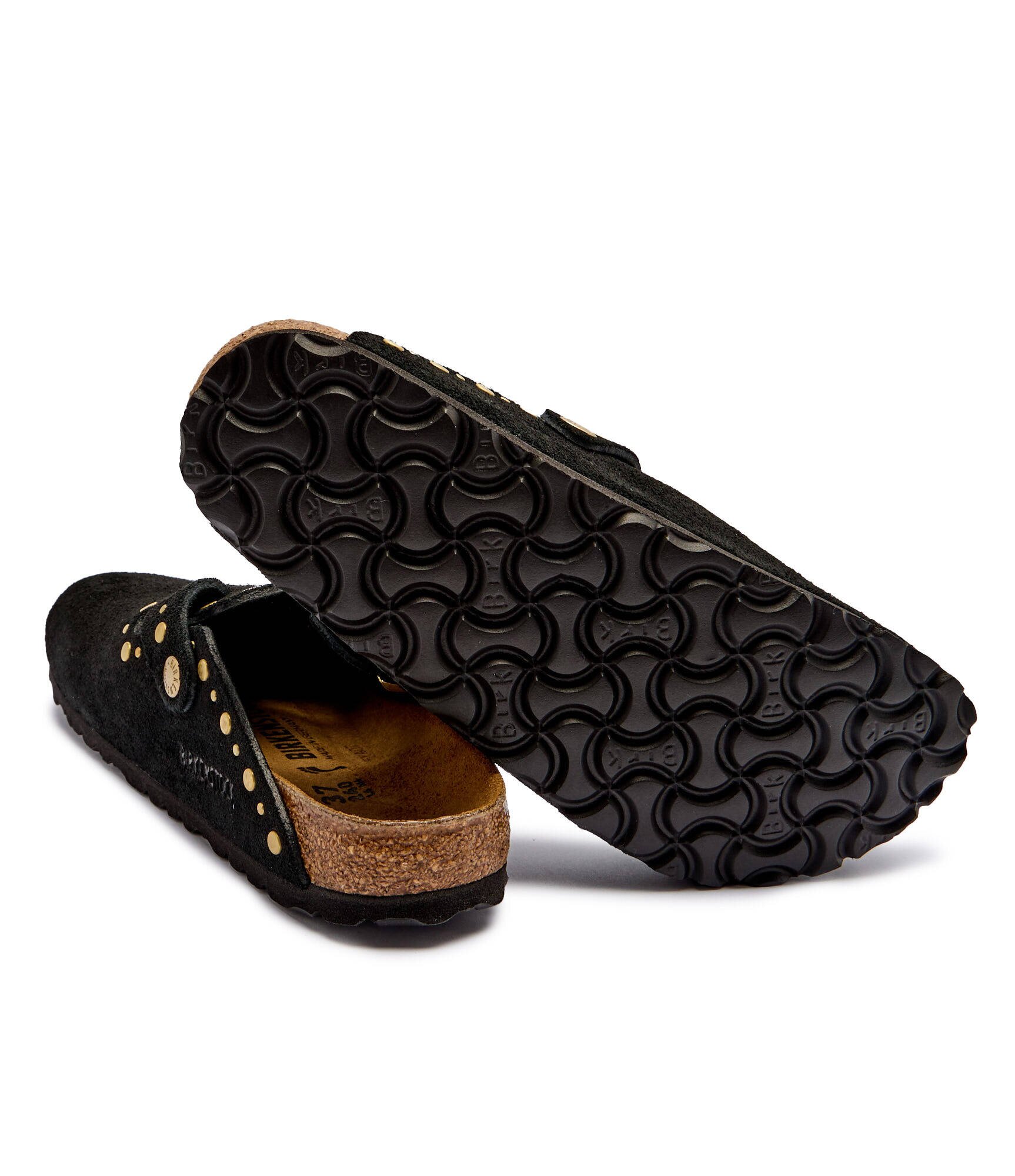 Birkenstock Mules (încălțăminte) Boston Rivet LEVE | narrow fit | piele întoarsă