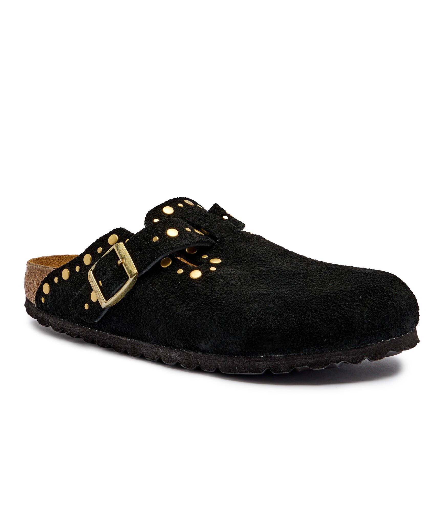 Birkenstock Mules (încălțăminte) Boston Rivet LEVE | narrow fit | piele întoarsă