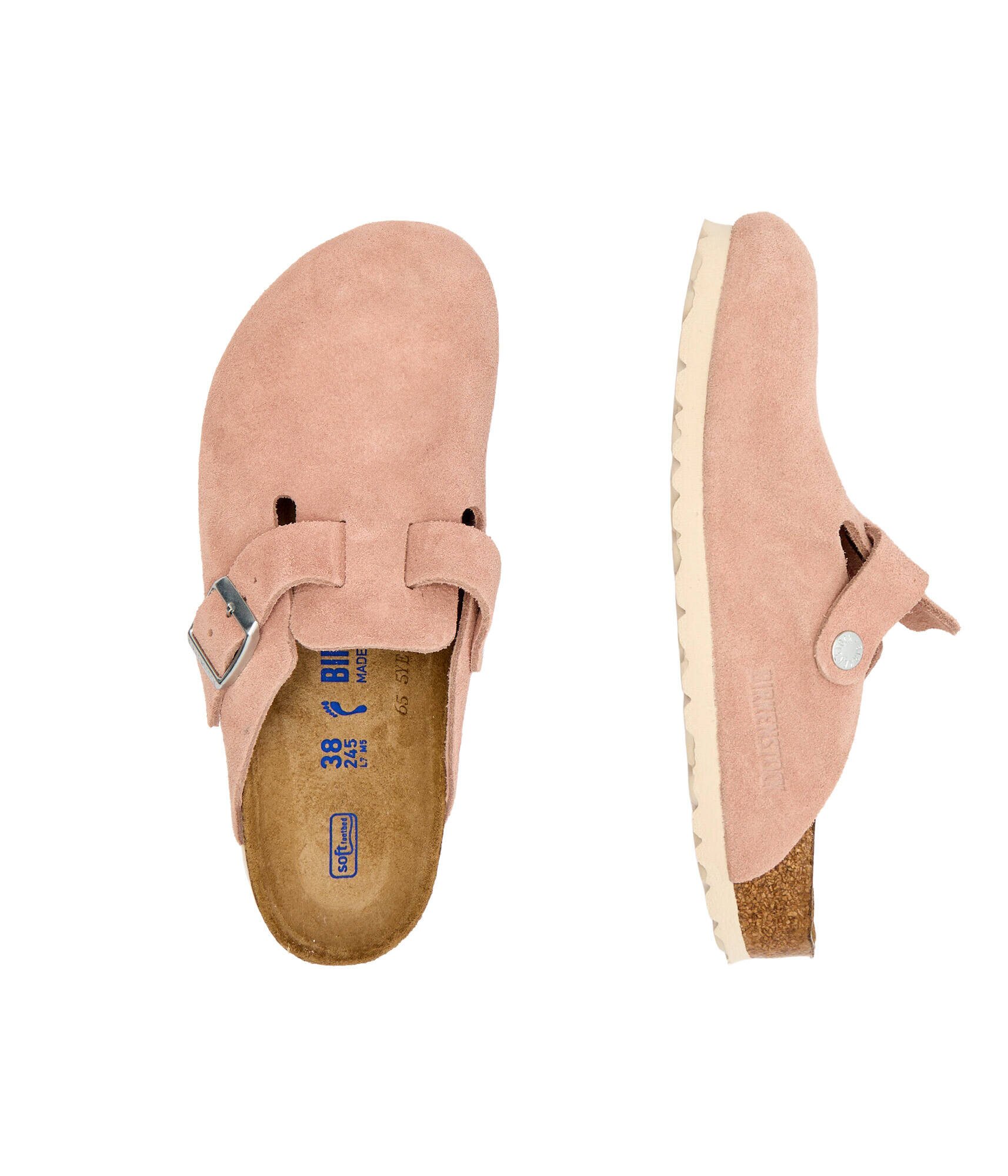 Birkenstock Mules (încălțăminte) Boston Sfb Leve | narrow fit soft footbed | piele întoarsă