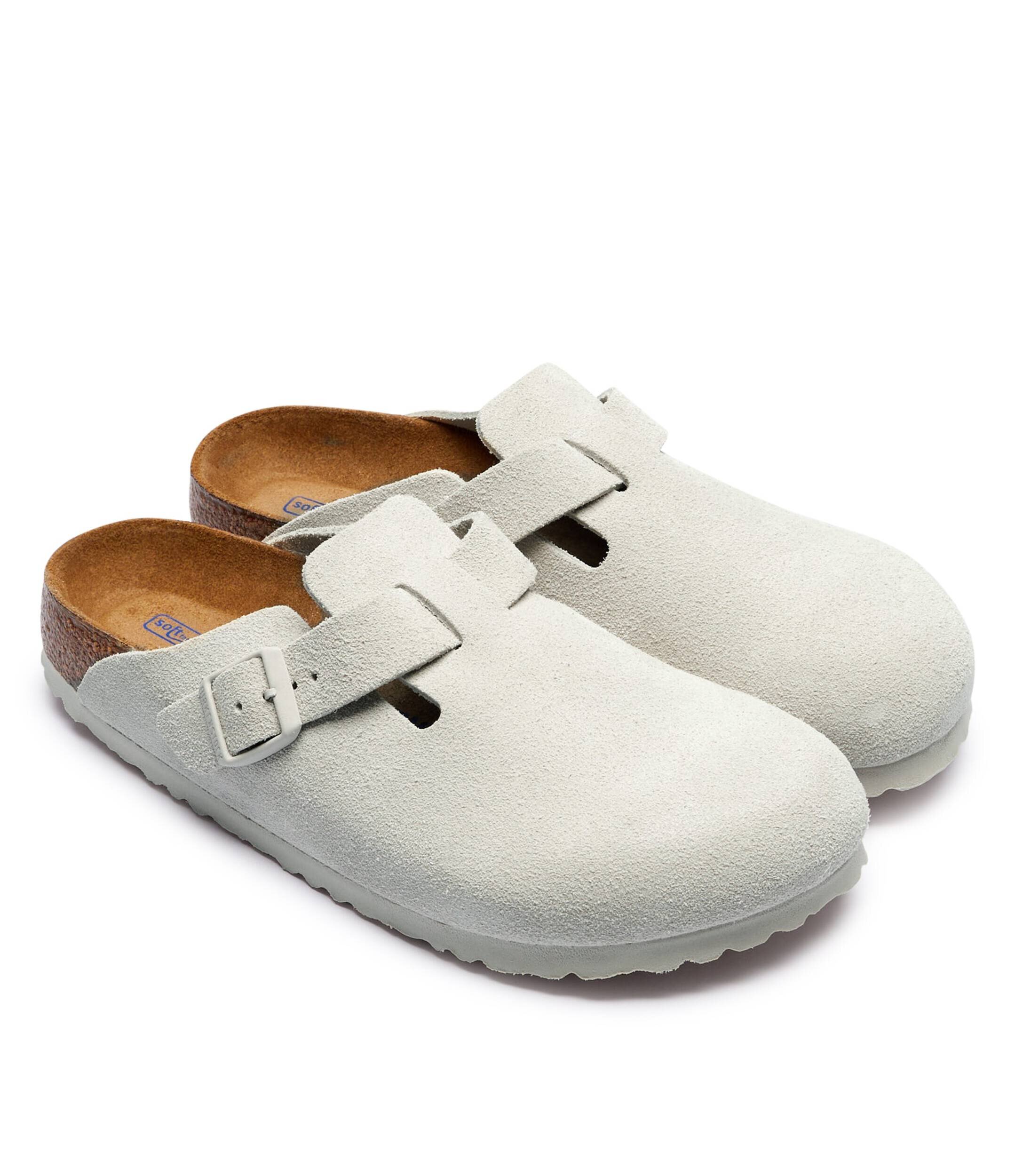 Birkenstock Mules (încălțăminte) Boston SFB | narrow fit soft footbed | piele întoarsă