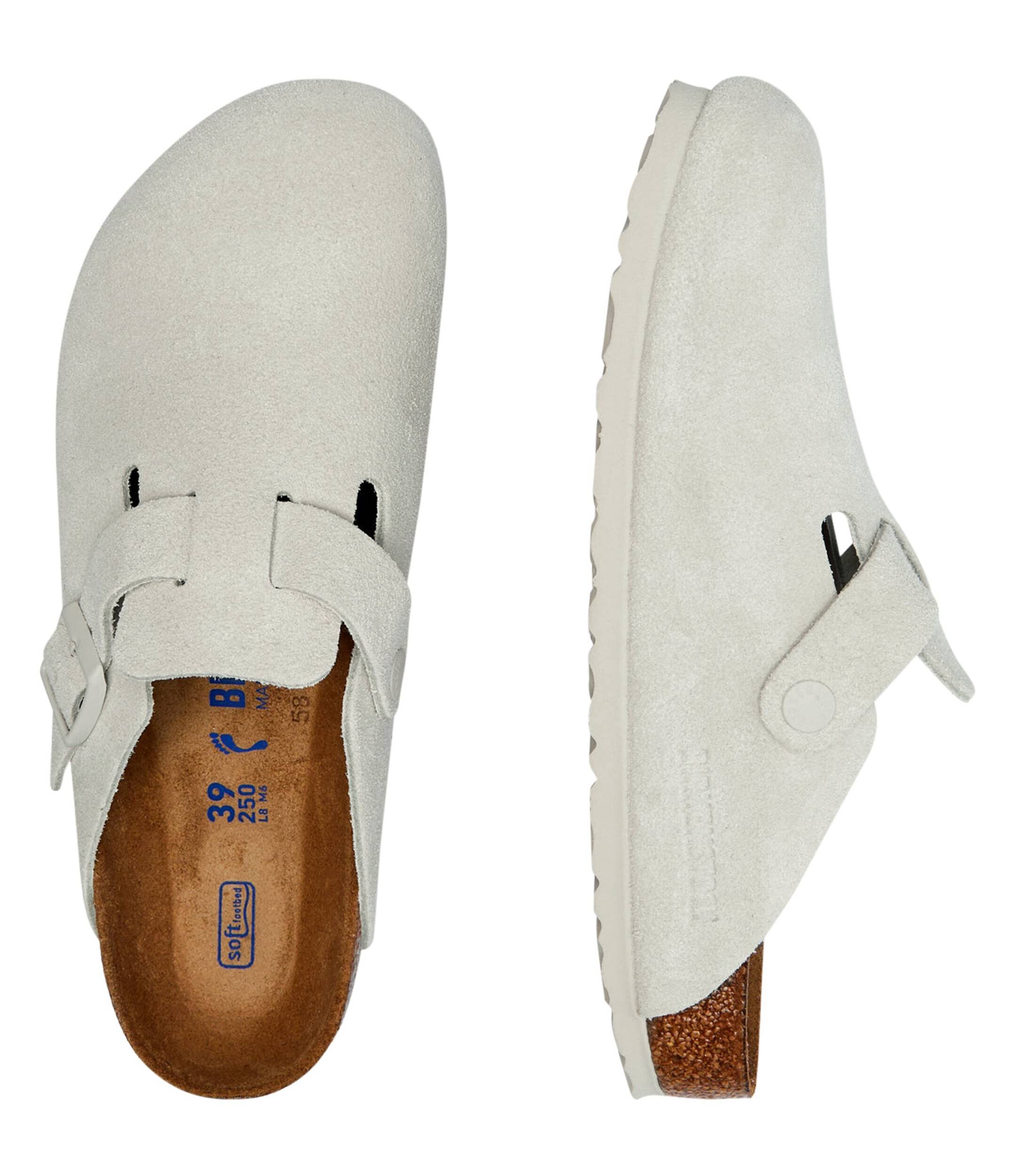 Birkenstock Mules (încălțăminte) Boston SFB | narrow fit soft footbed | piele întoarsă