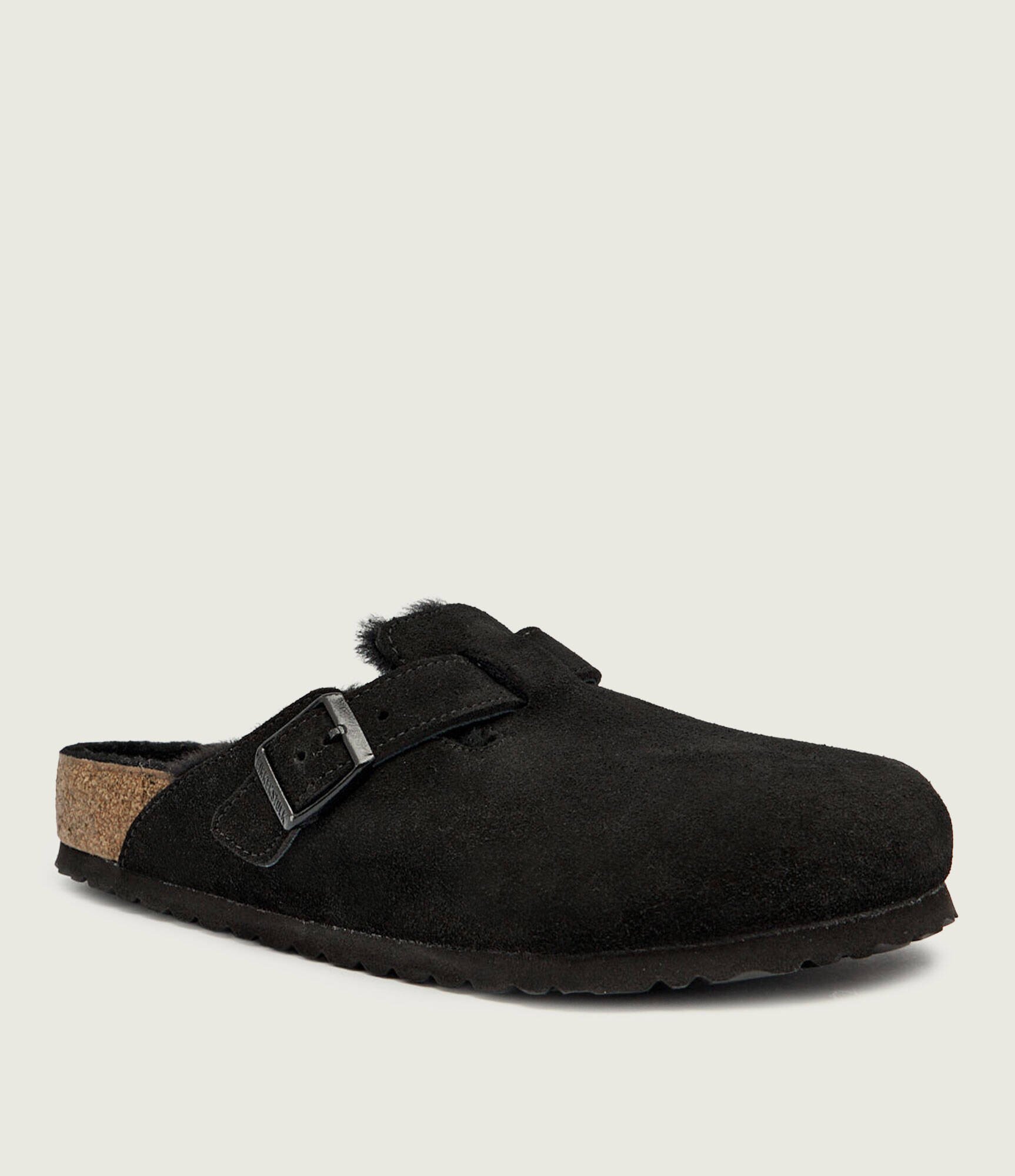 Birkenstock Mules (încălțăminte) Boston | shearling | piele întoarsă cu adaos de lână