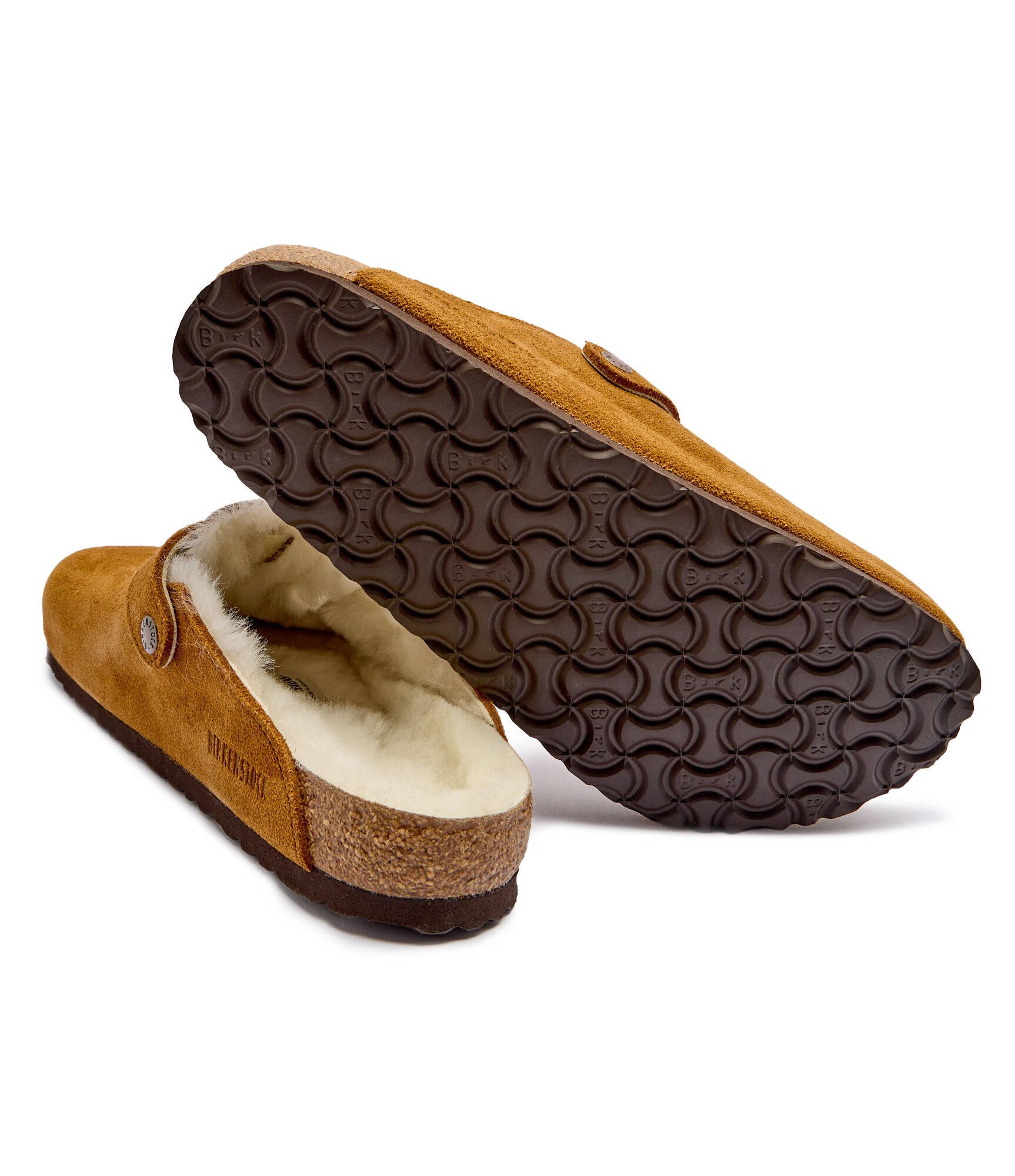 Birkenstock Mules (încălțăminte) Boston VL | shearling | piele întoarsă cu adaos de lână