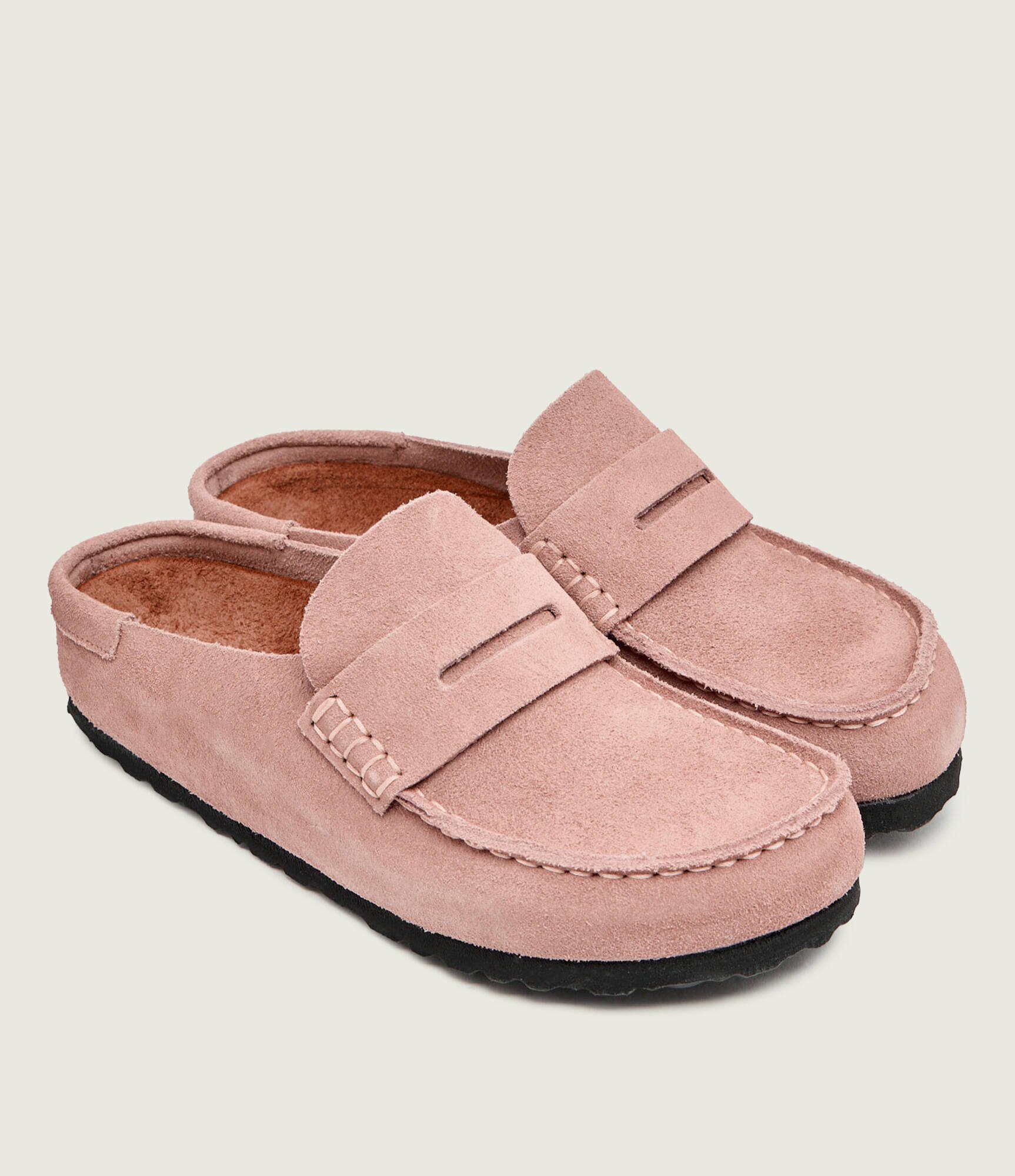 Birkenstock Mules (încălțăminte) Naples Wrapped | narrow fit | piele întoarsă