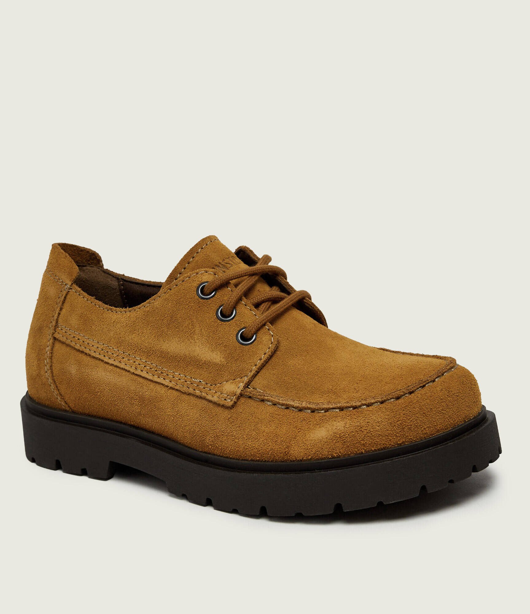 Birkenstock Pantofi Highwood Moc Lace | piele întoarsă | narrow fit