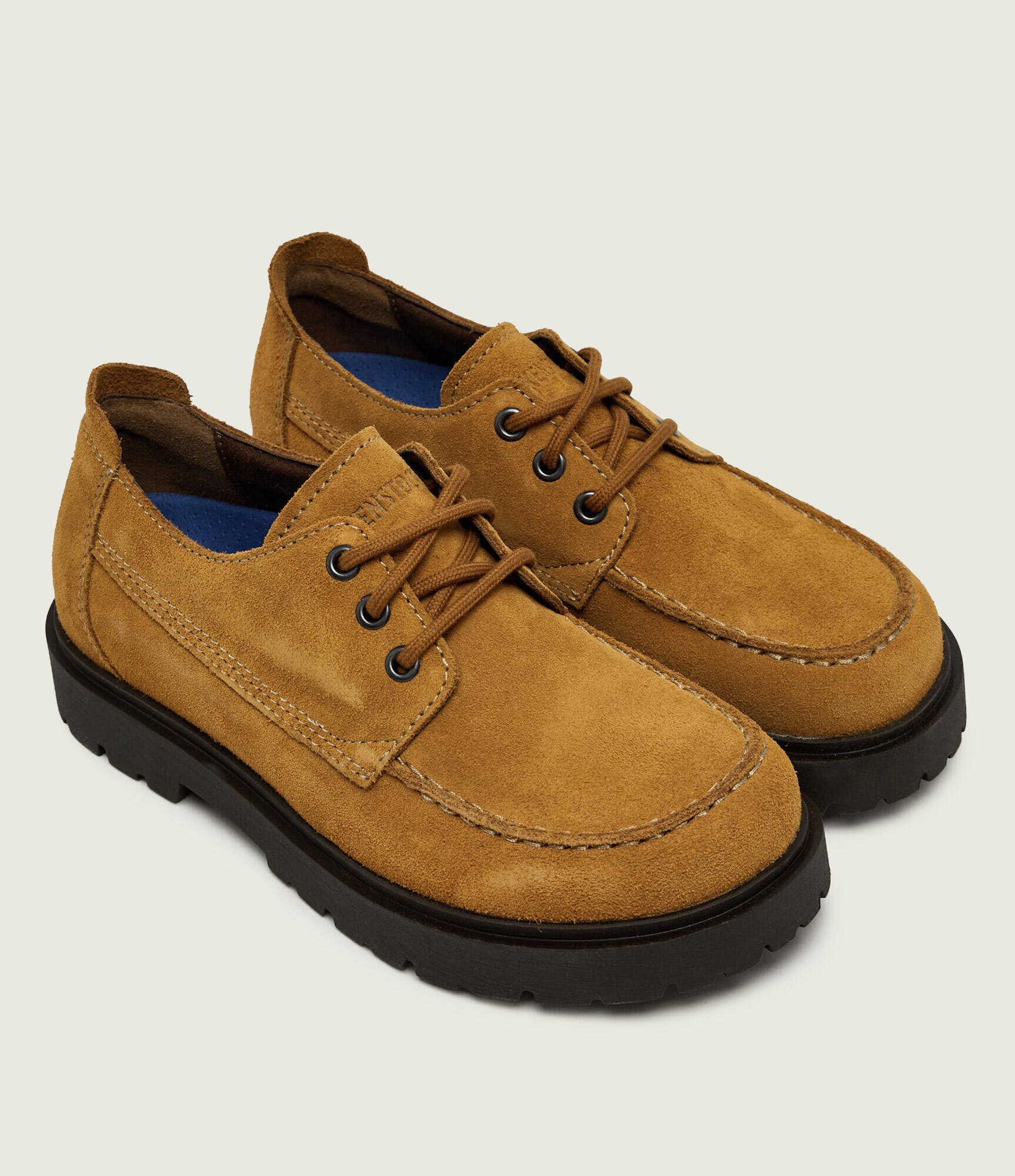 Birkenstock Pantofi Highwood Moc Lace | piele întoarsă | narrow fit