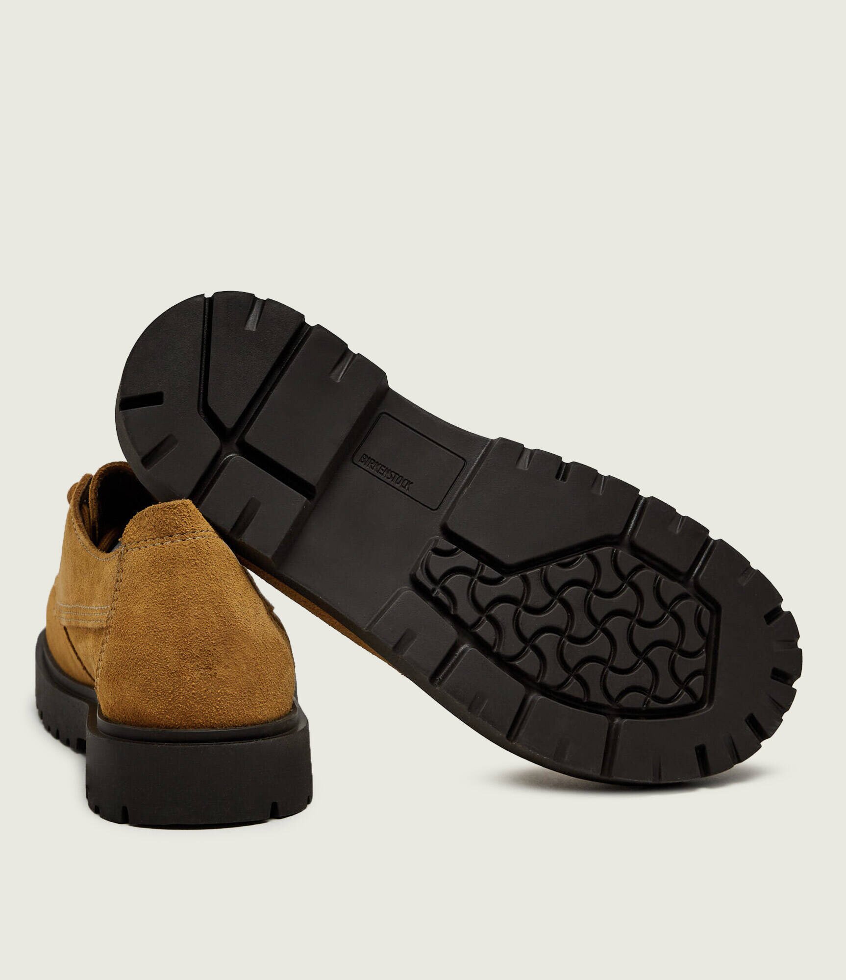 Birkenstock Pantofi Highwood Moc Lace | piele întoarsă | narrow fit