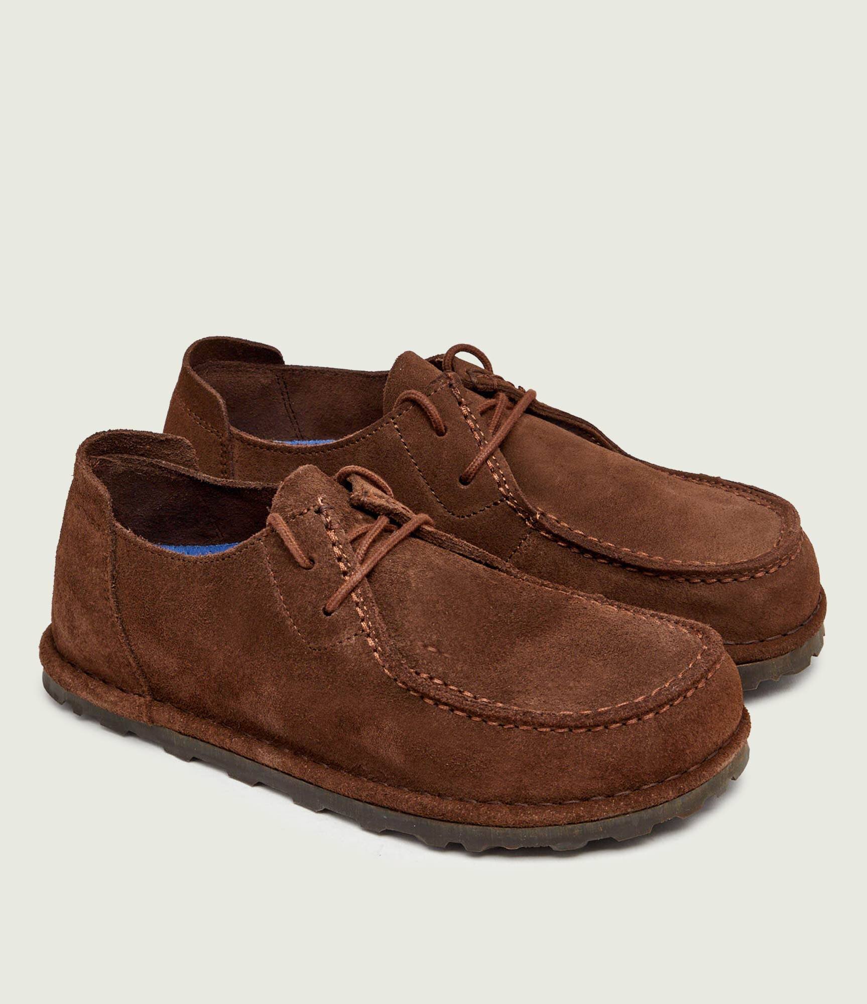 Birkenstock Pantofi Utti Lace | piele întoarsă | regular fit