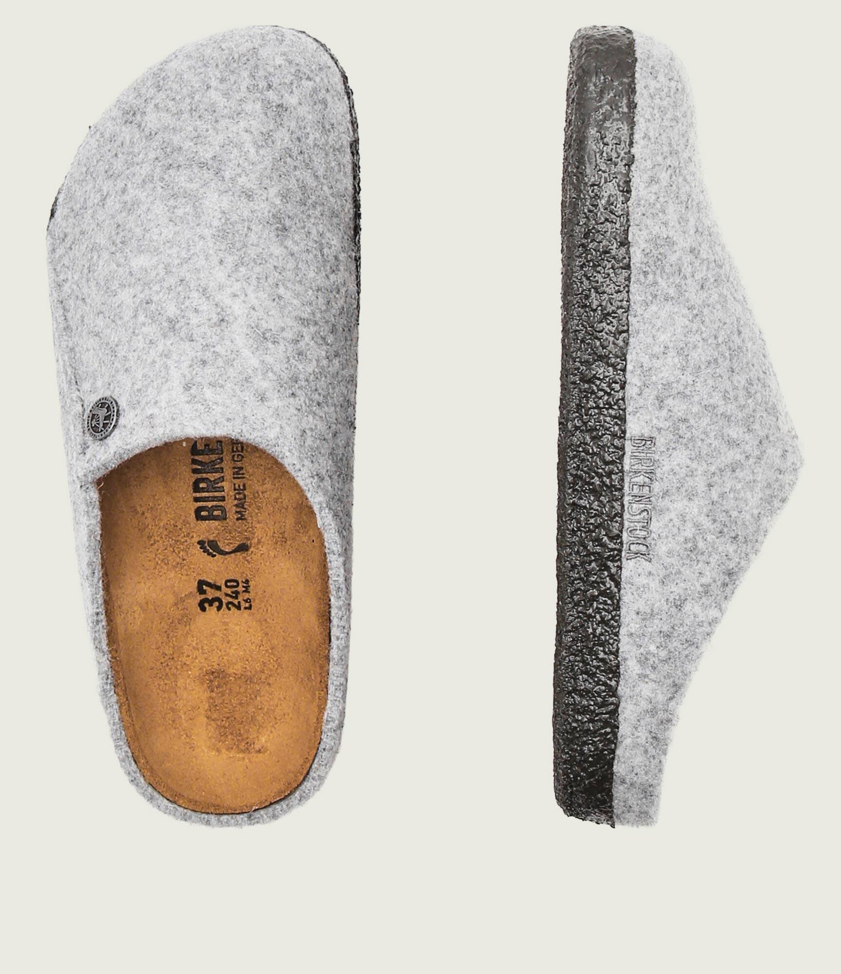 Birkenstock Papuci de casă Zermatt Standard WZ cu adaos de piele | narrow fit