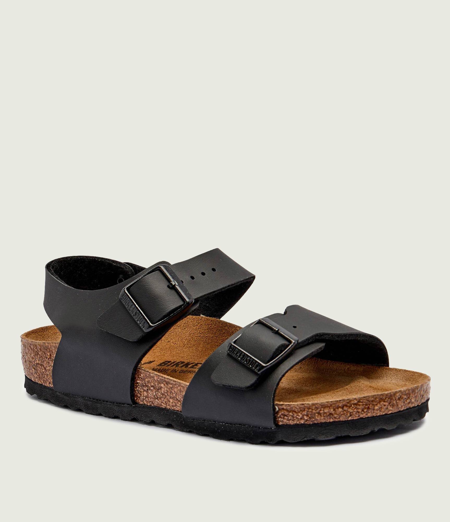Birkenstock Sandale New York cu adaos de piele | narrow fit