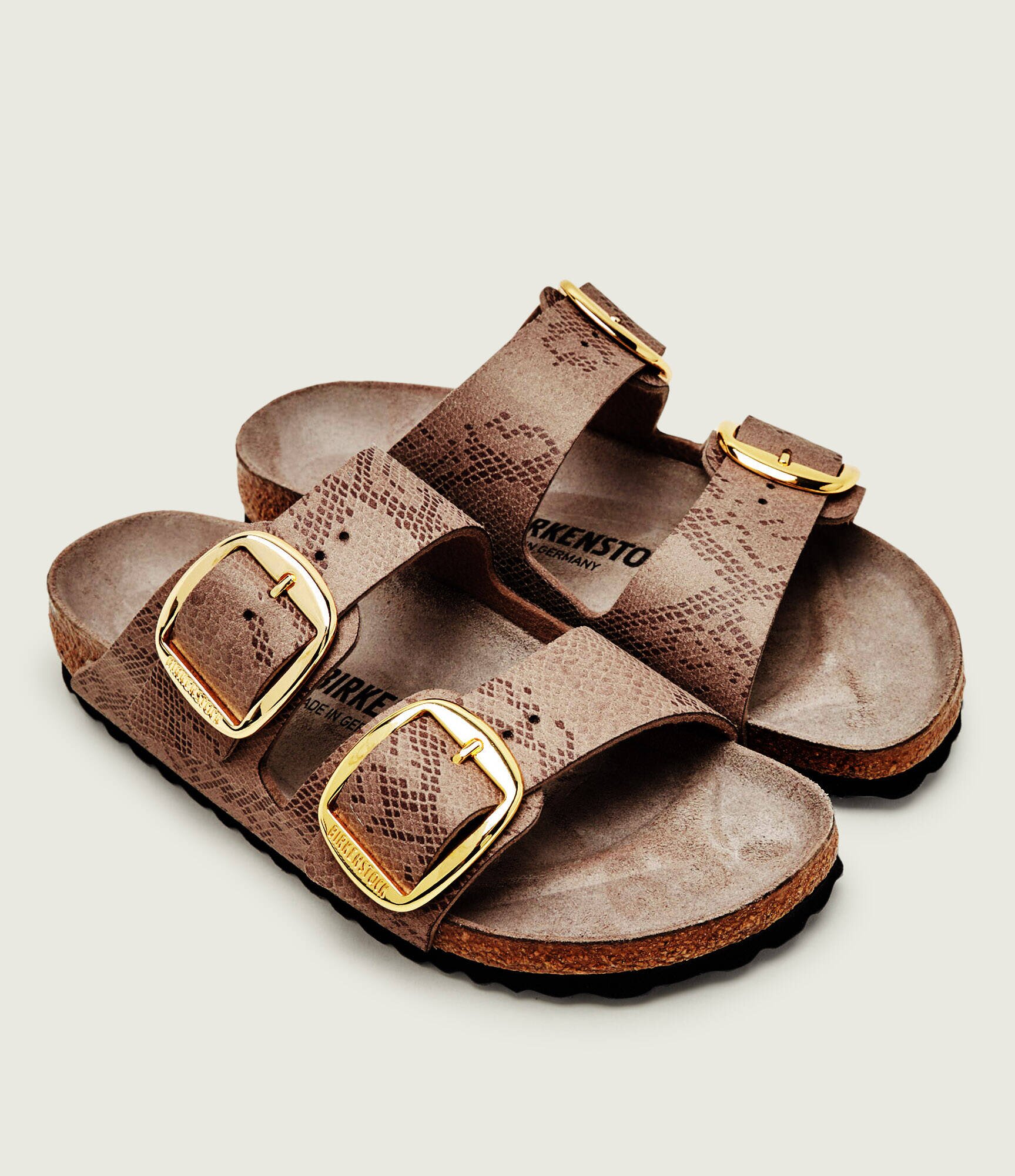 Birkenstock Șlapi Arizona Big Buckle cu adaos de piele | narrow fit
