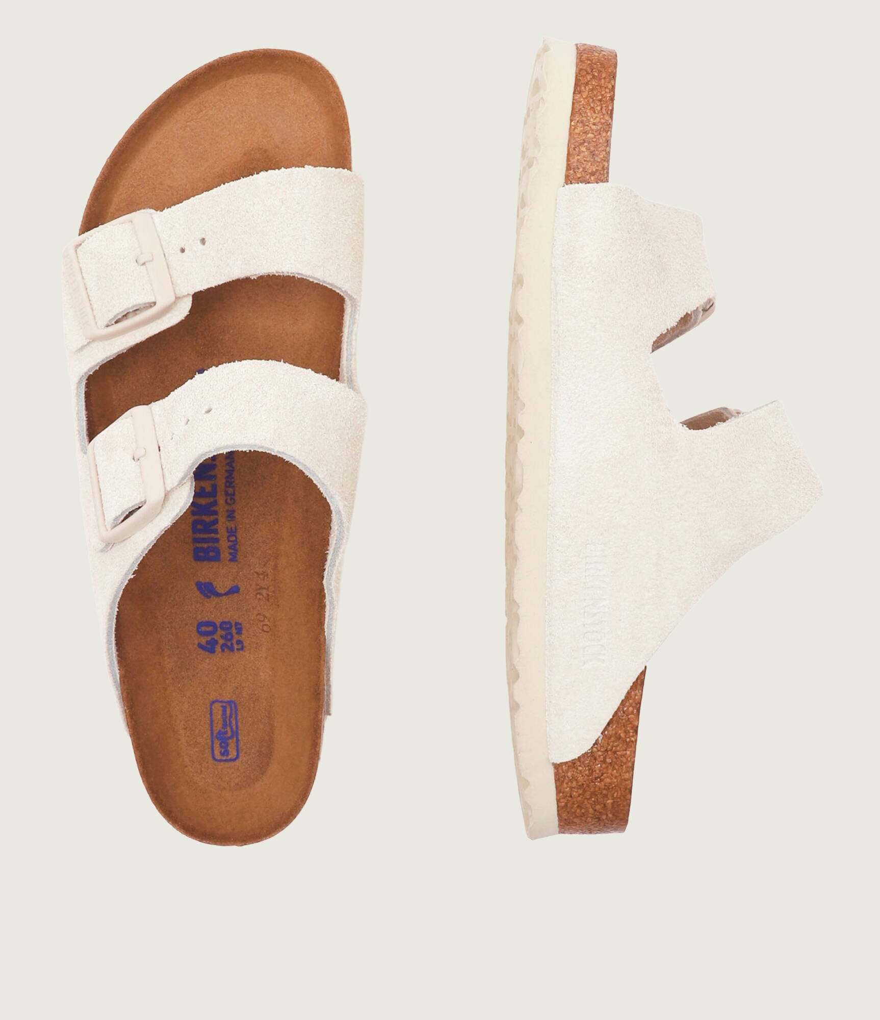 Birkenstock Șlapi Arizona BS | narrow fit soft footbed | piele întoarsă
