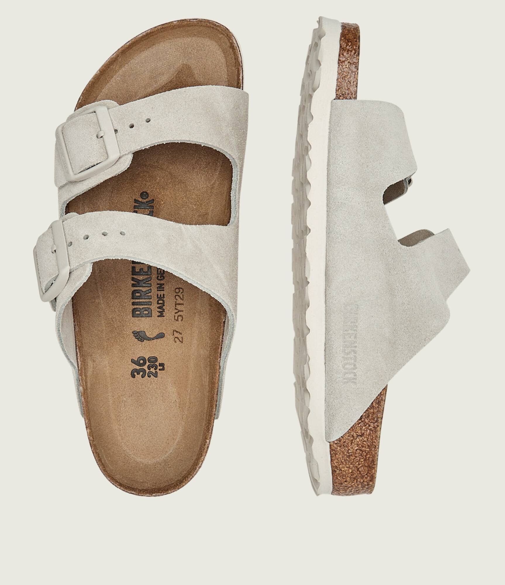 Birkenstock Șlapi Arizona LEVE | narrow fit | piele întoarsă