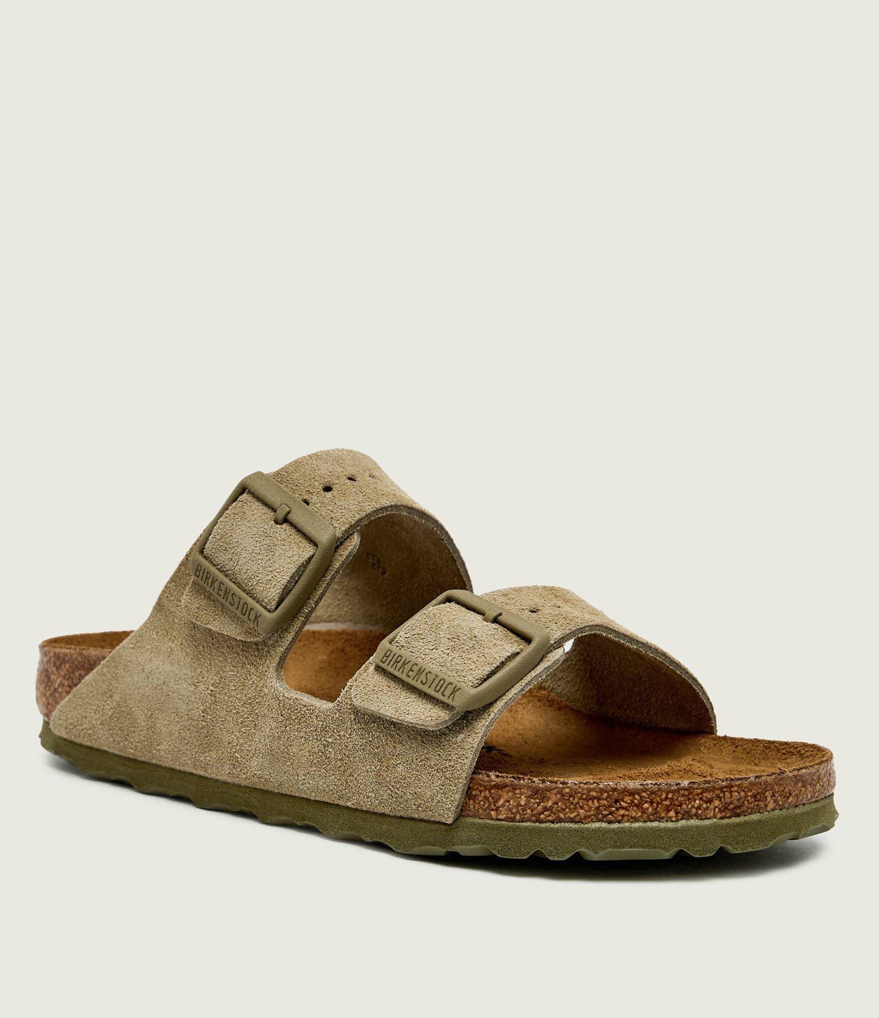 Birkenstock Șlapi Arizona Leve | piele întoarsă | narrow fit
