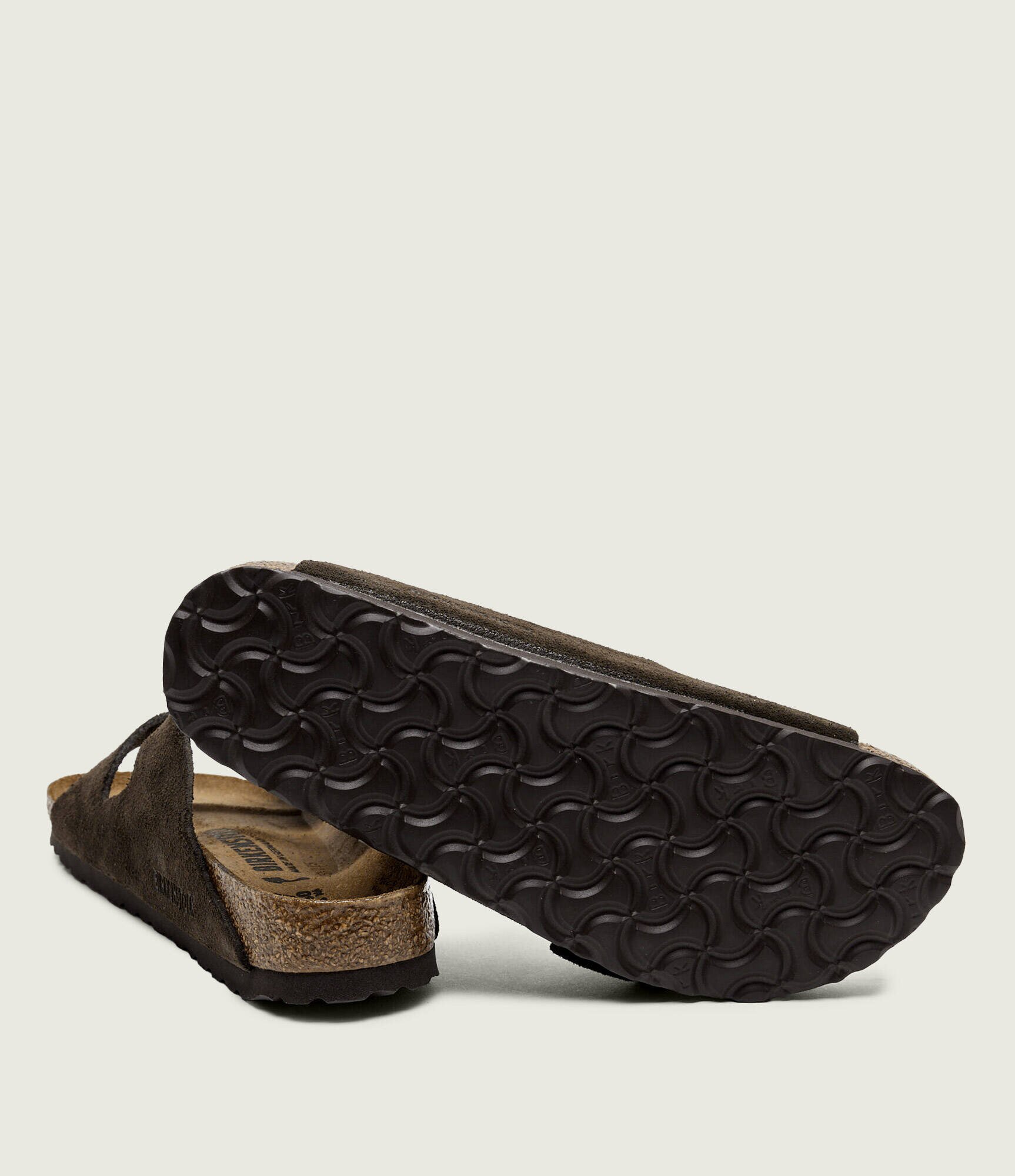 Birkenstock Șlapi Arizona LEVE | piele întoarsă | narrow fit