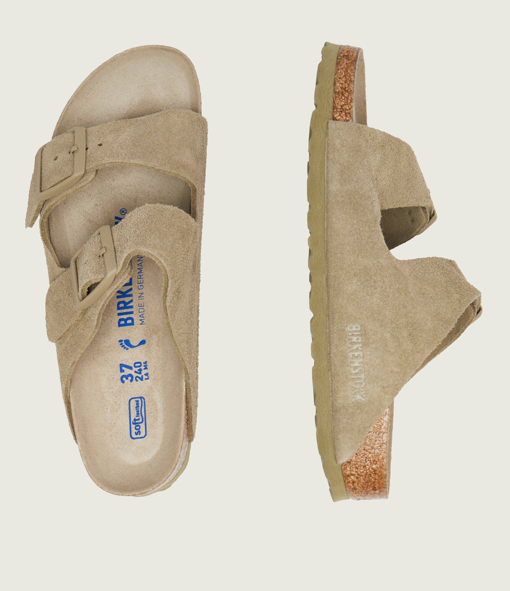 Birkenstock Șlapi Arizona | narrow fit soft footbed | piele întoarsă