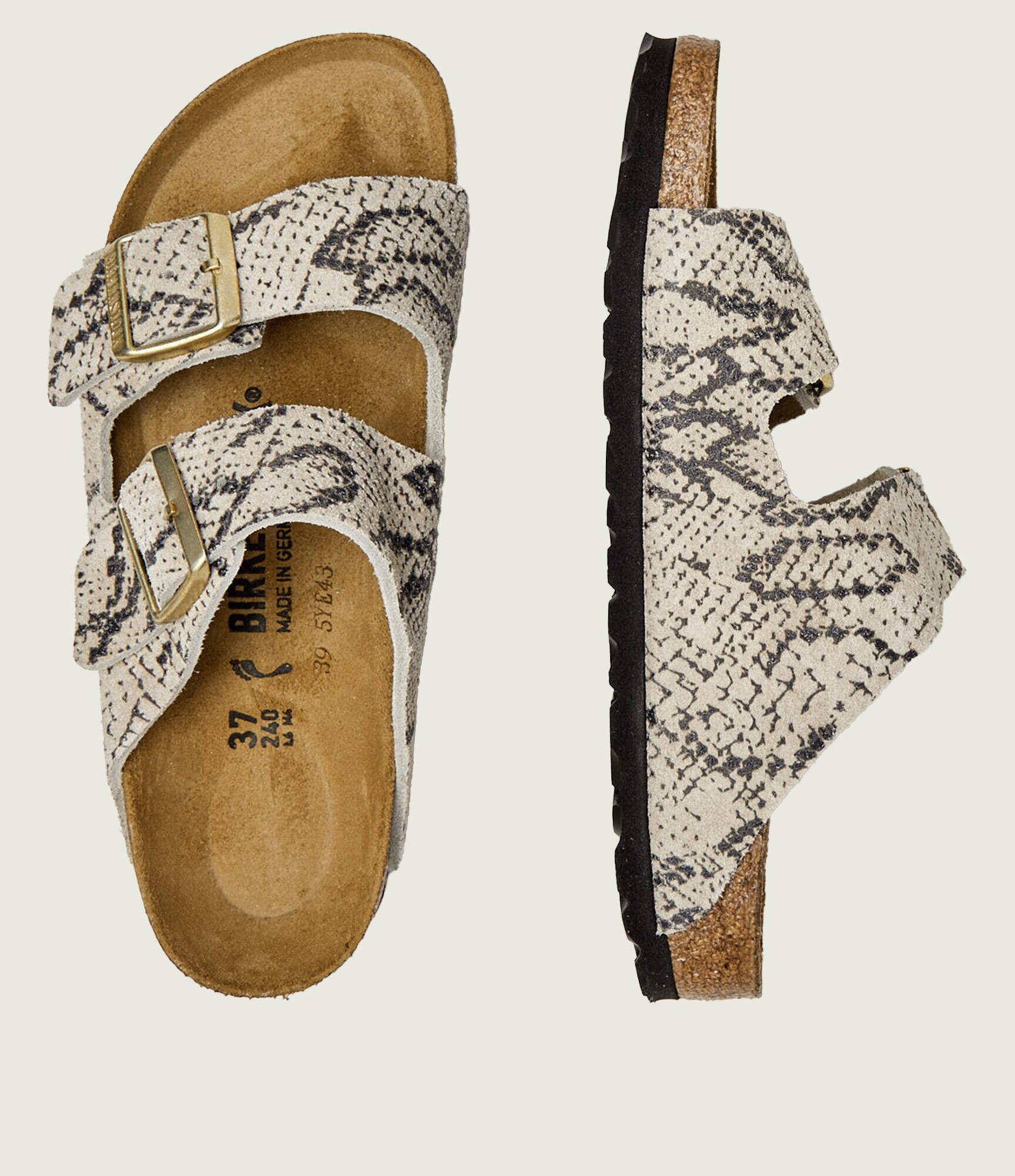 Birkenstock Șlapi Arizona | piele întoarsă | narrow fit