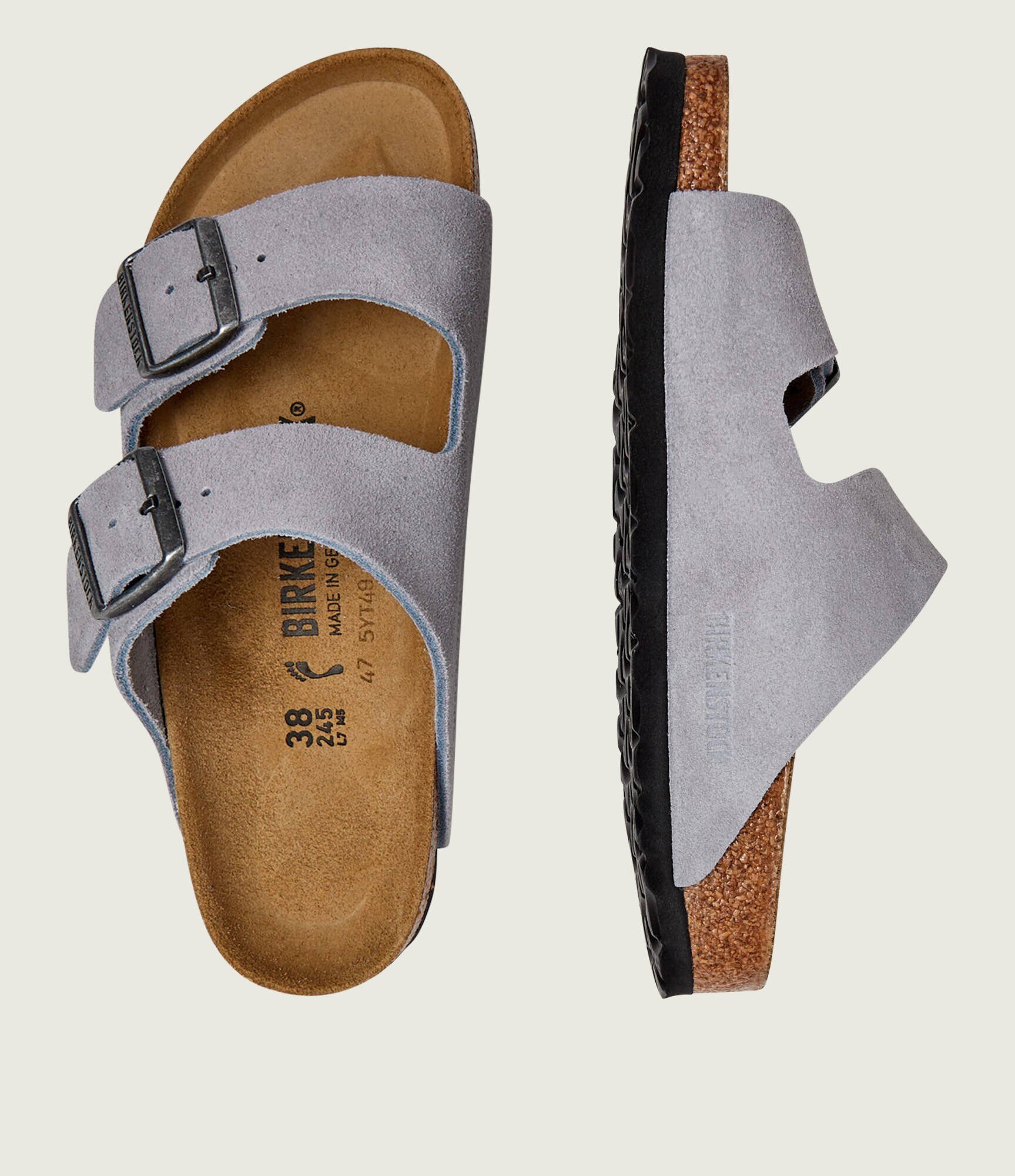 Birkenstock Șlapi Arizona | piele întoarsă | narrow fit