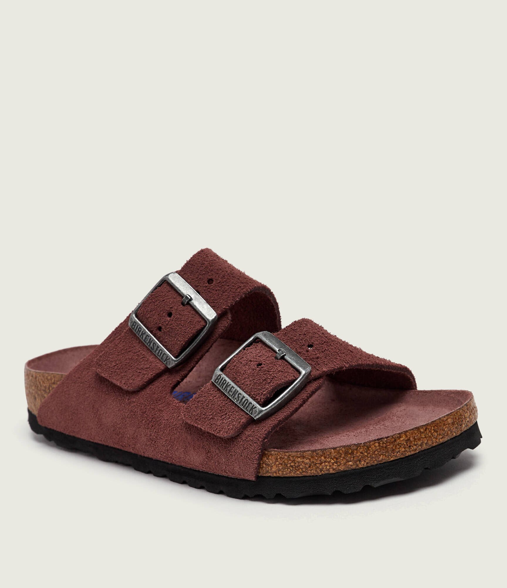 Birkenstock Șlapi Arizona | piele întoarsă | narrow fit