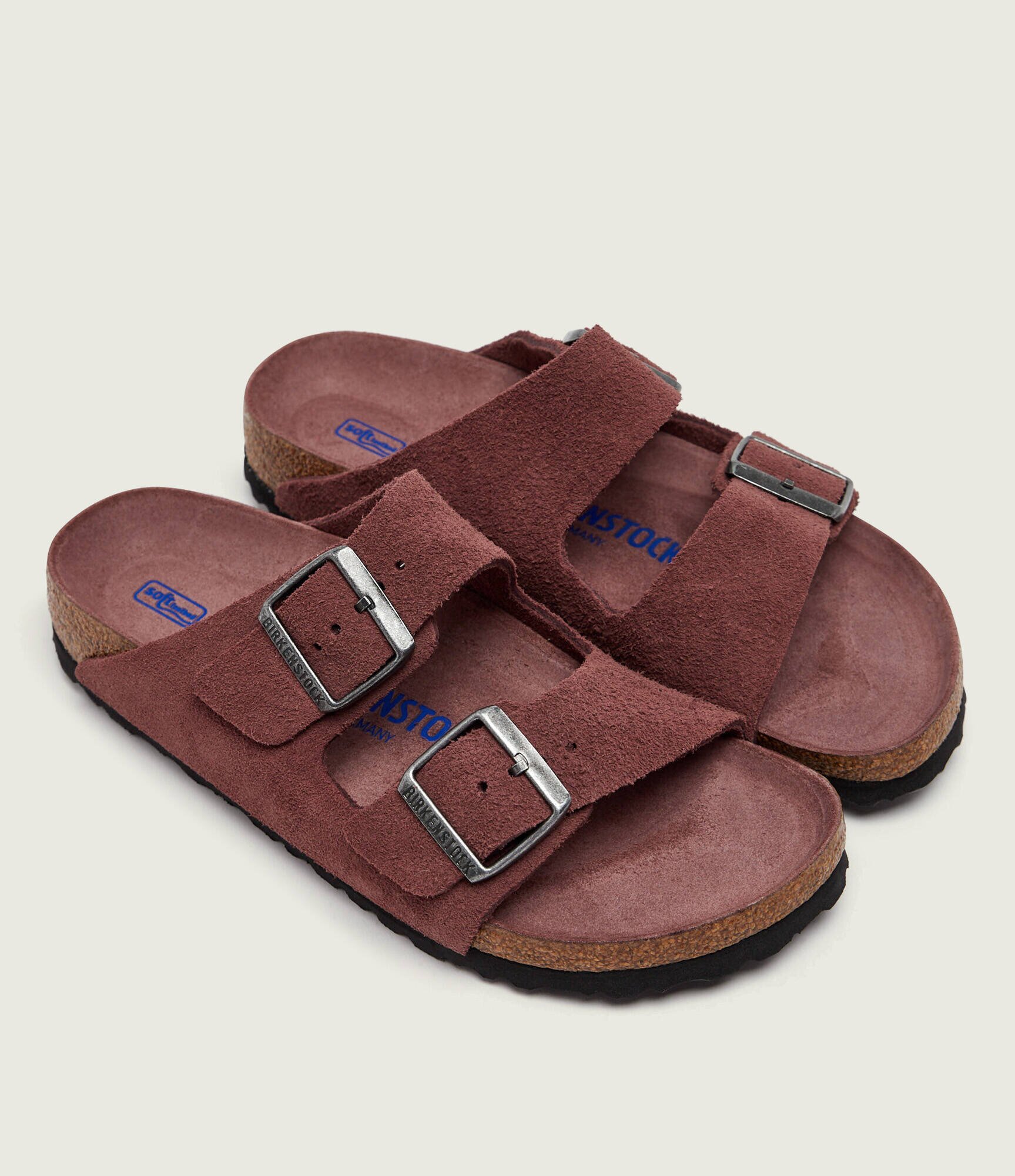 Birkenstock Șlapi Arizona | piele întoarsă | narrow fit