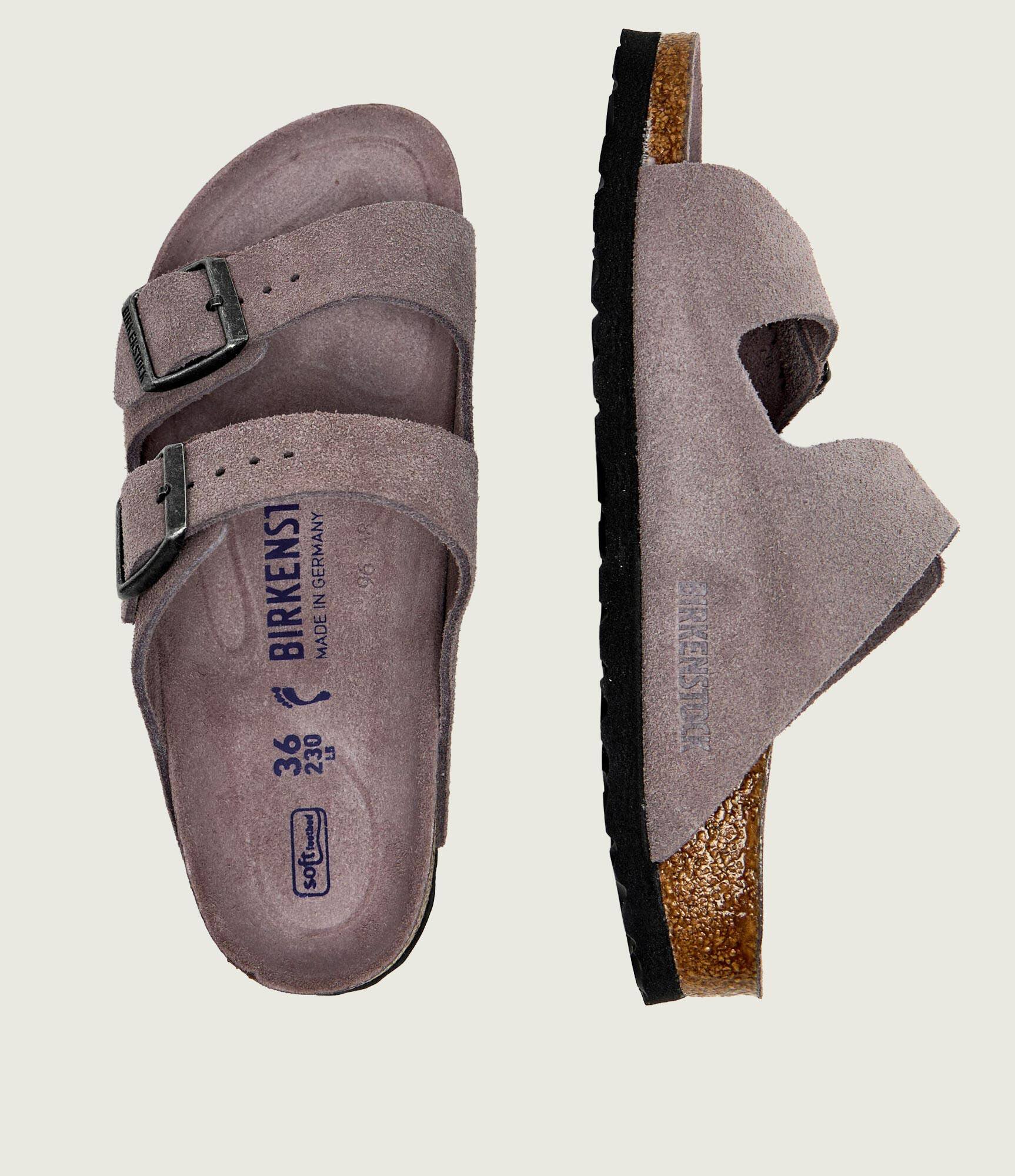 Birkenstock Șlapi Arizona | piele întoarsă | narrow fit