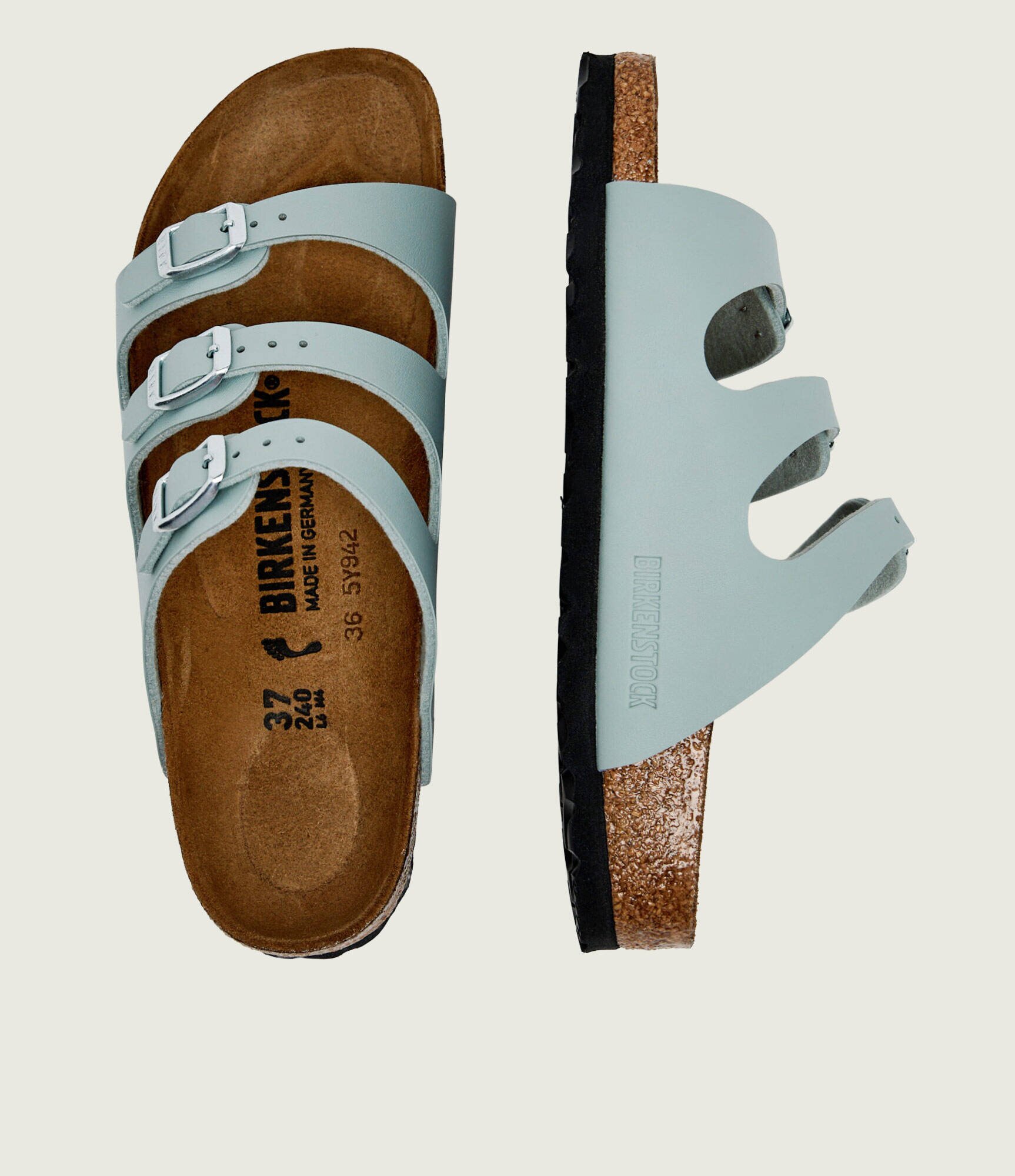Birkenstock Șlapi Florida | narrow fit cu adaos de piele