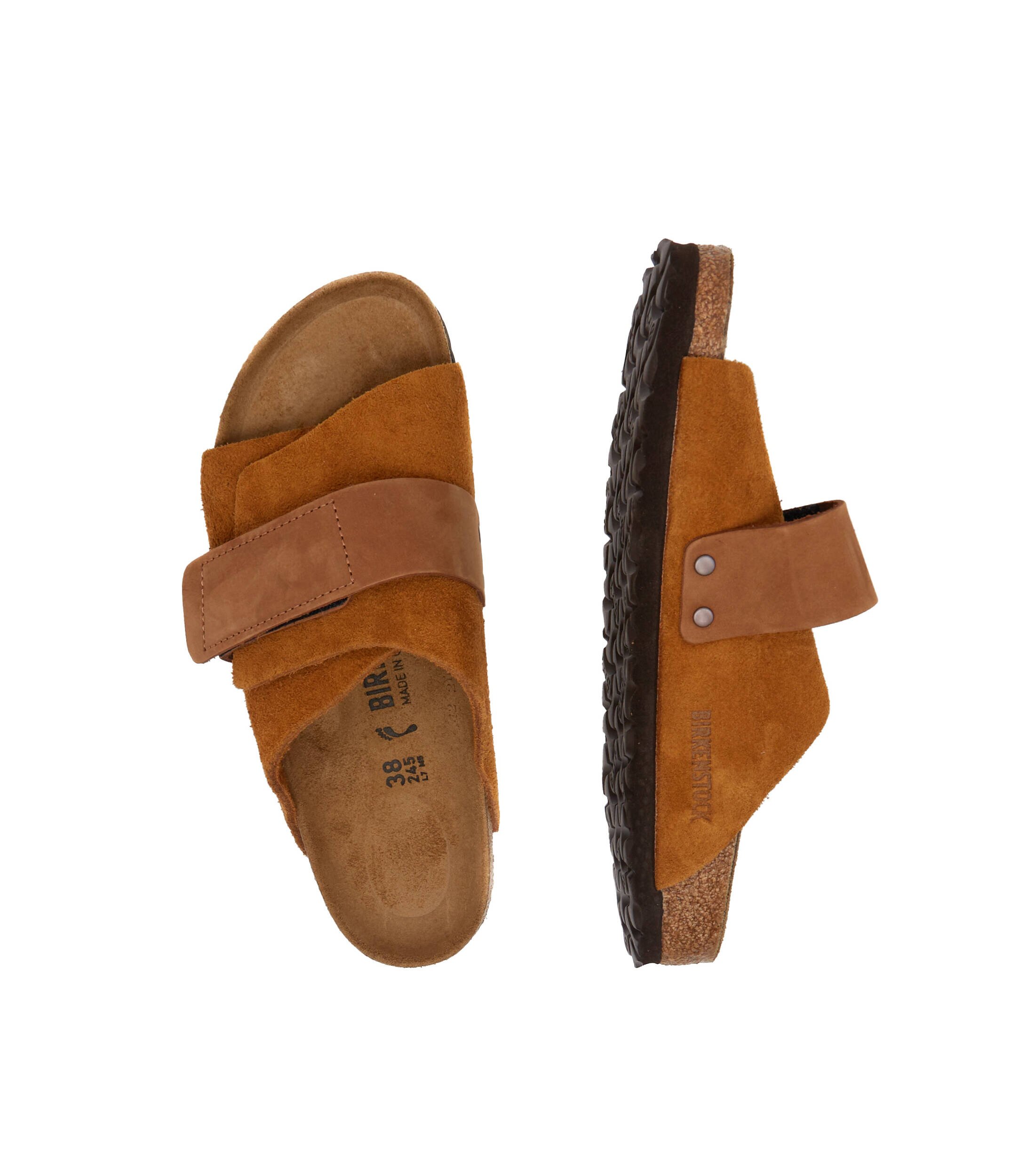 Birkenstock Șlapi Kyoto | narrow fit | piele întoarsă
