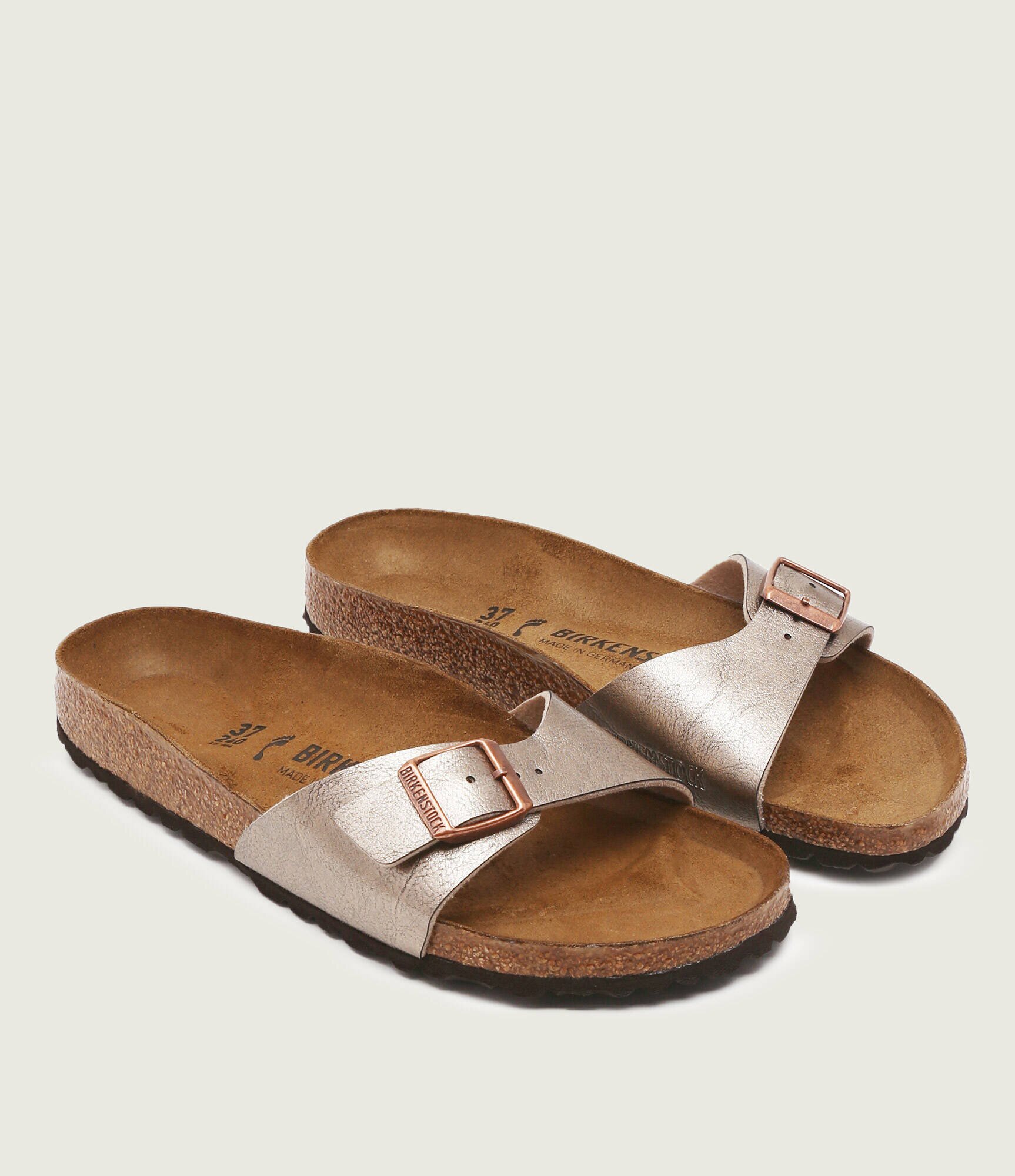 Birkenstock Șlapi Madrid BF cu adaos de piele | narrow fit