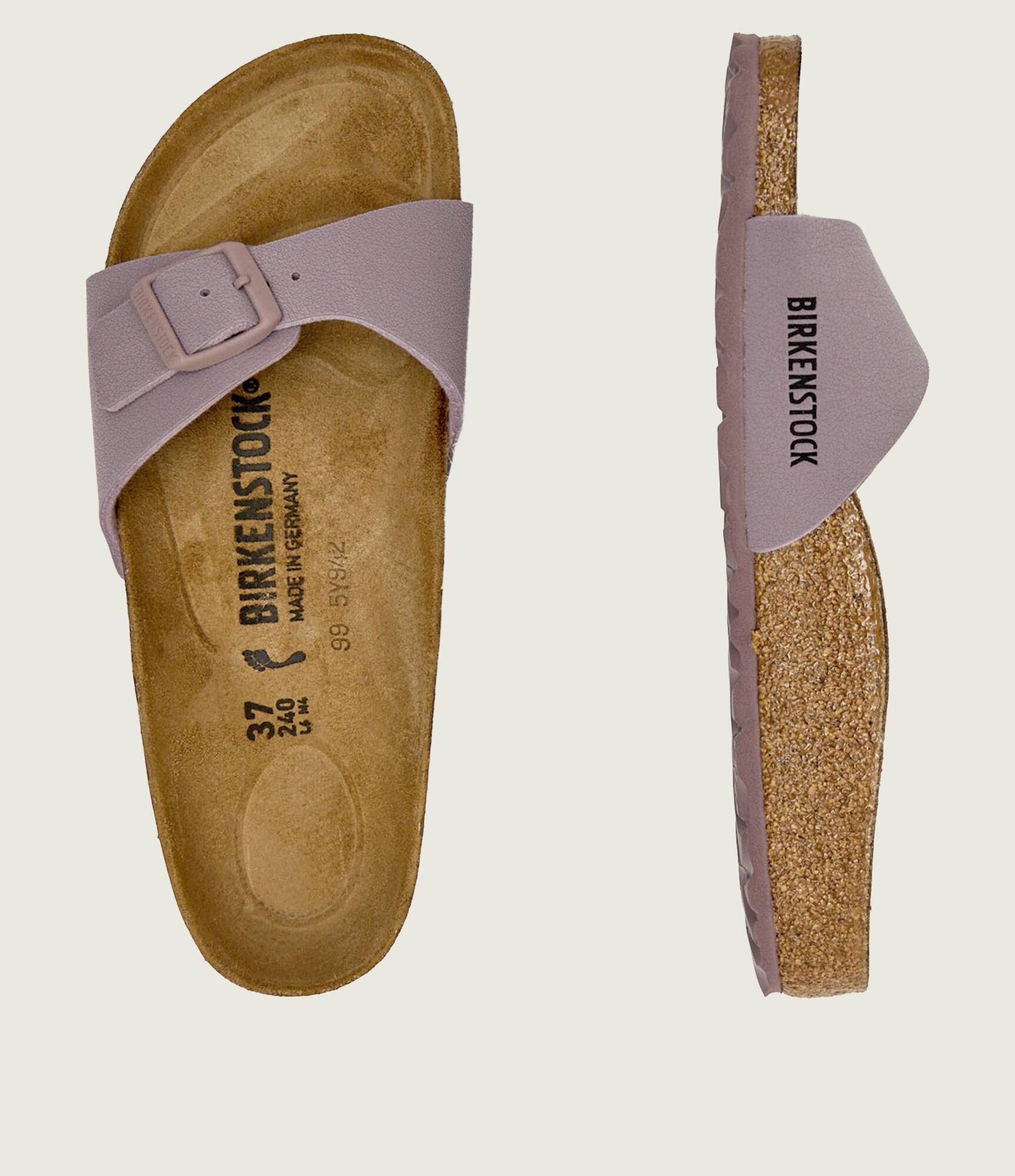 Birkenstock Șlapi Madrid | narrow fit cu adaos de piele