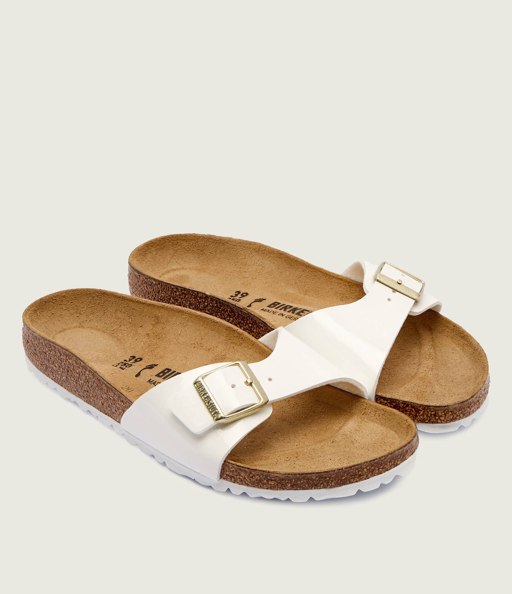 Birkenstock șlapi Madrid | narrow fit | z dodatkiem skóry