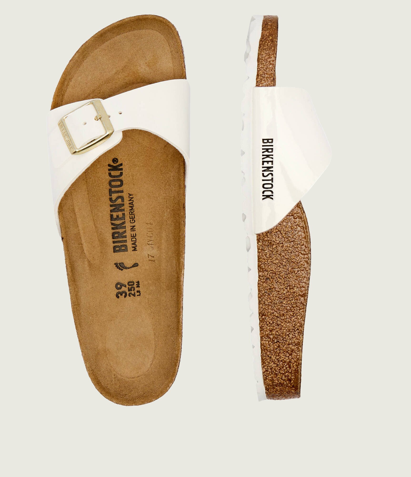 Birkenstock șlapi Madrid | narrow fit | z dodatkiem skóry