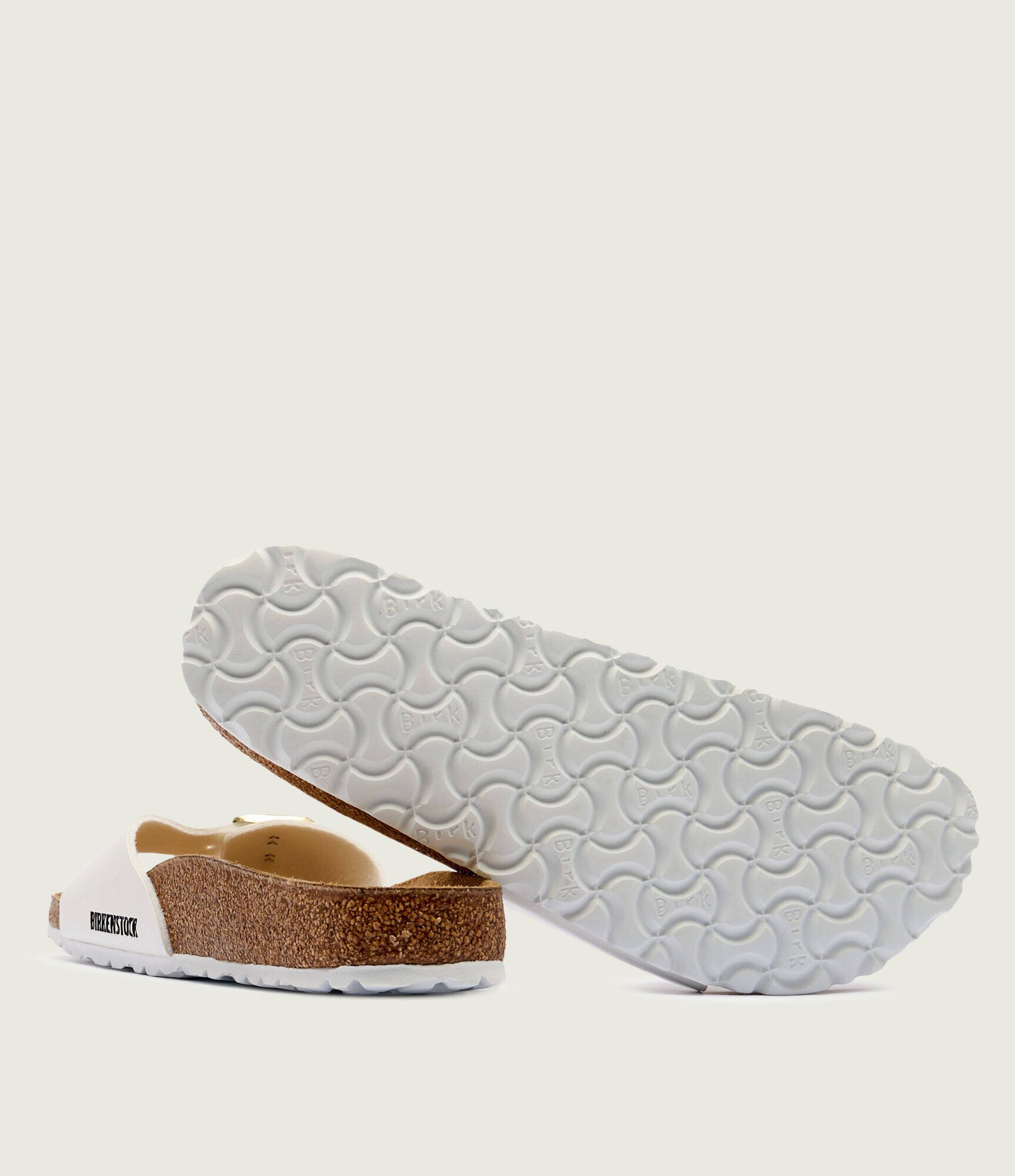 Birkenstock șlapi Madrid | narrow fit | z dodatkiem skóry