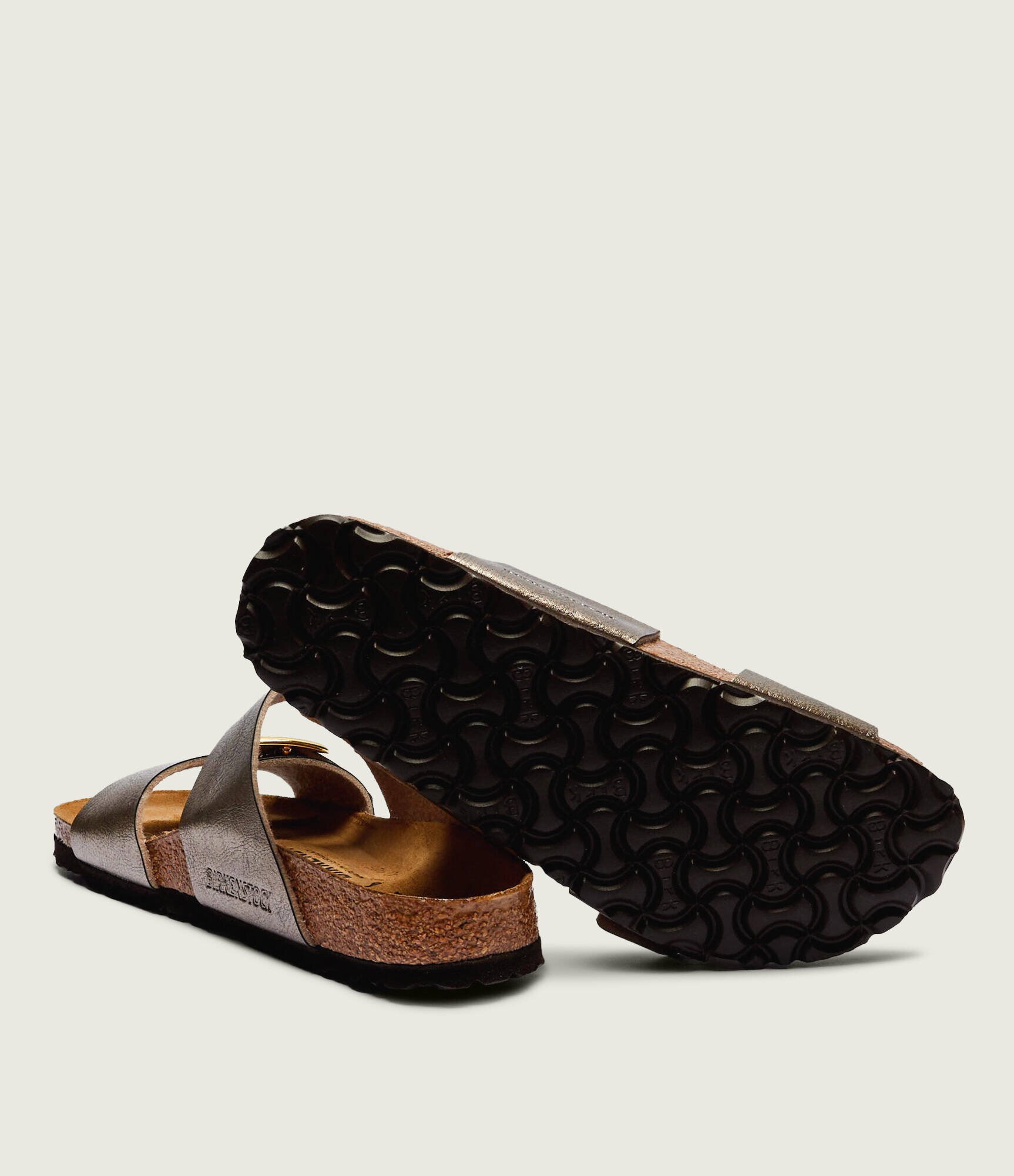 Birkenstock Șlapi Sydney CB | narrow fit cu adaos de piele
