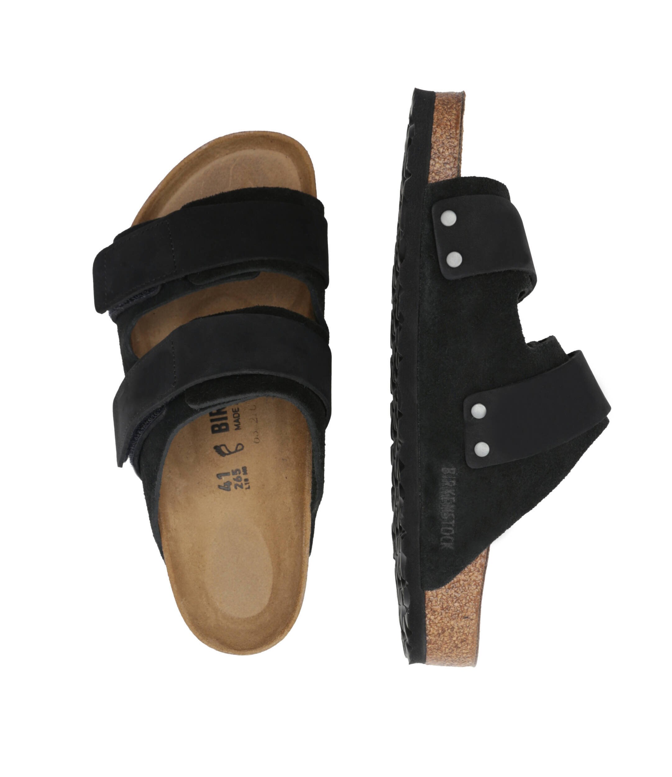 Birkenstock Șlapi Uji | piele întoarsă | regular fit