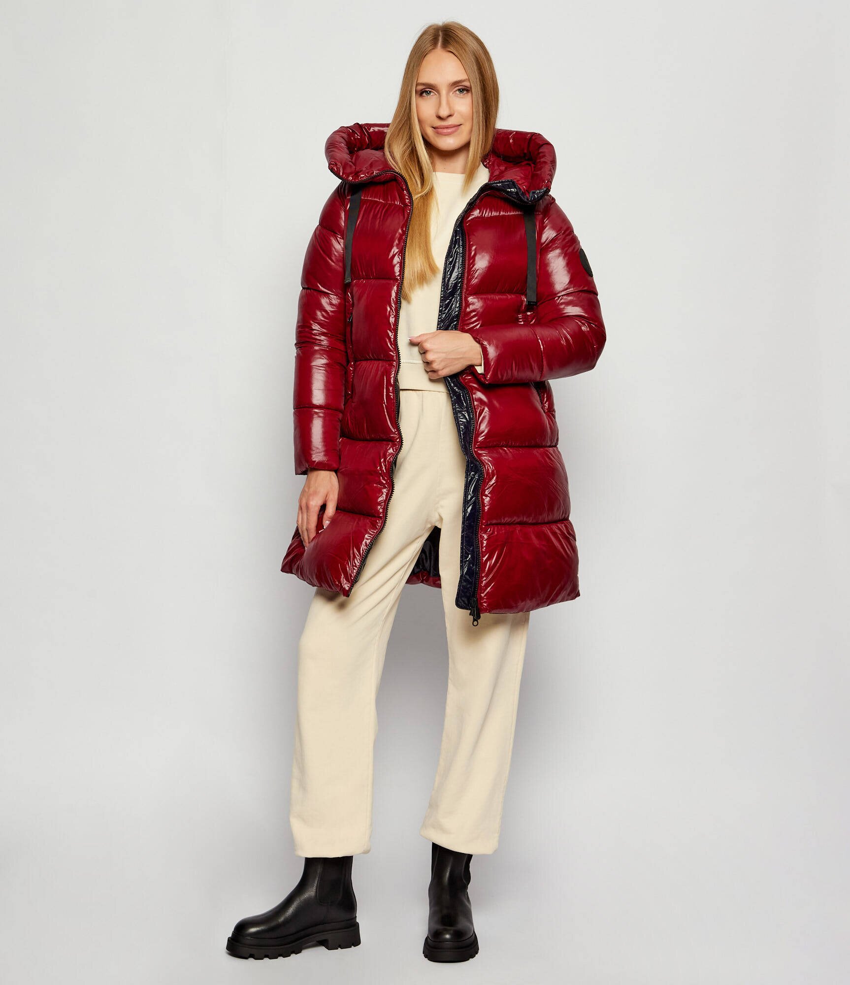 Blauer De piele ghete chelsea KIMMEL08