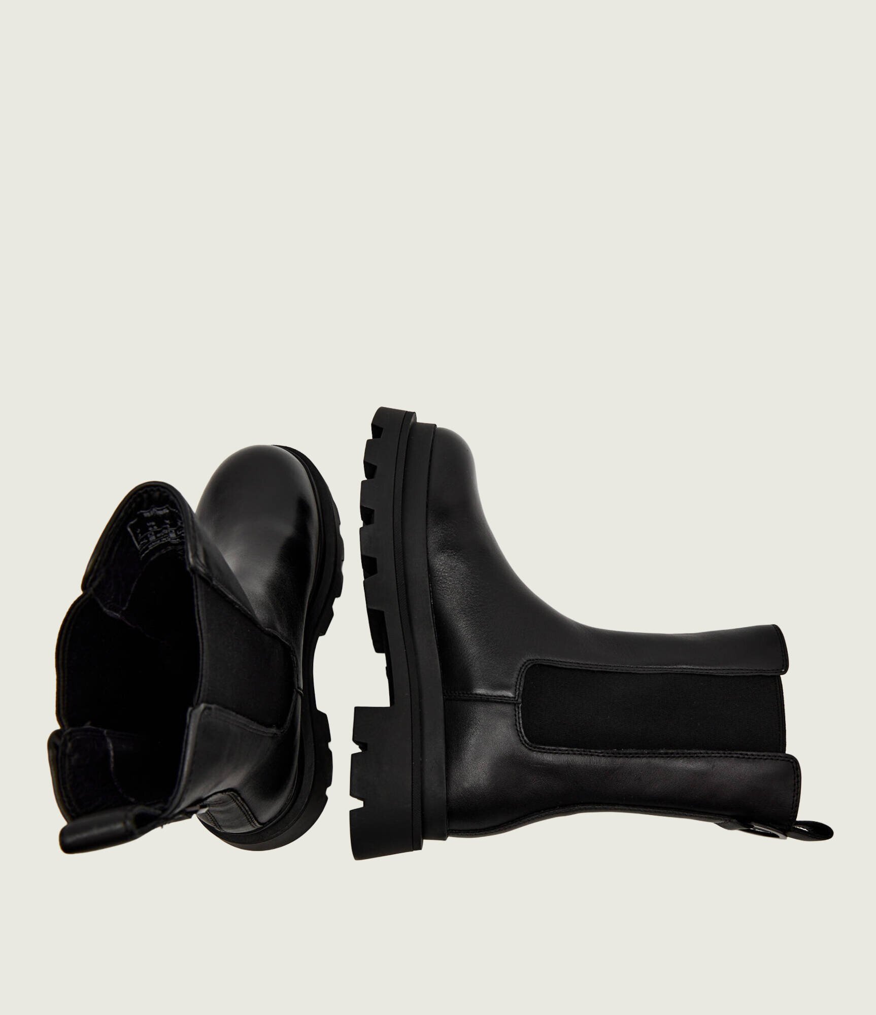 Blauer De piele ghete chelsea KIMMEL08