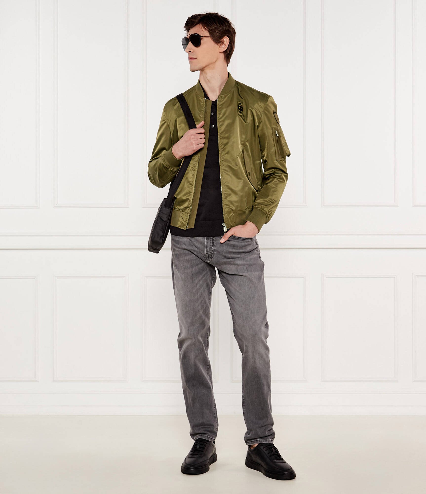 Blauer Geacă bomber ROCKY | Regular Fit