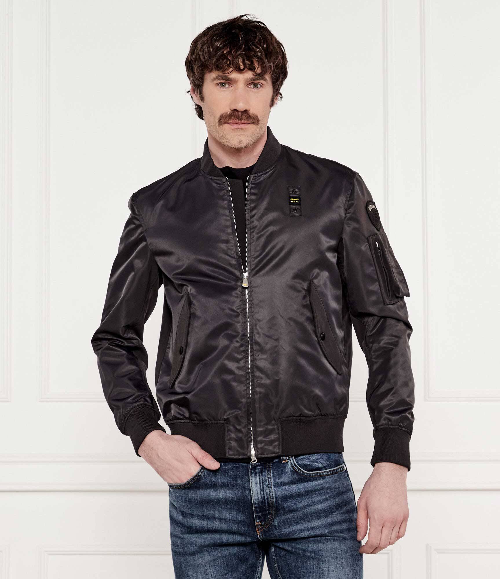 Blauer Geacă bomber ROCKY | Regular Fit