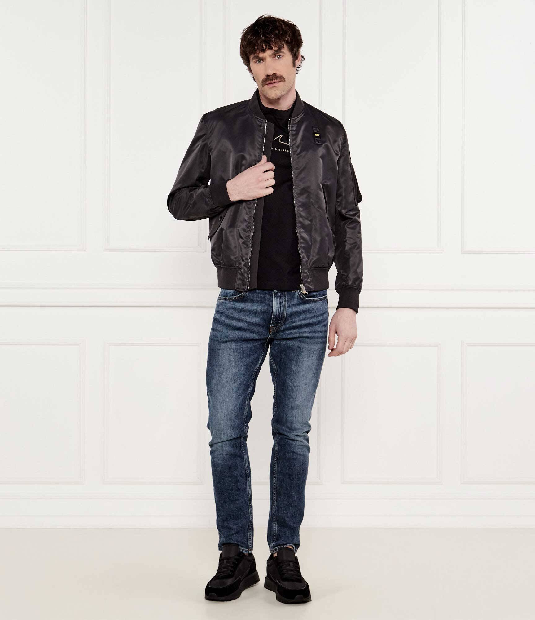Blauer Geacă bomber ROCKY | Regular Fit
