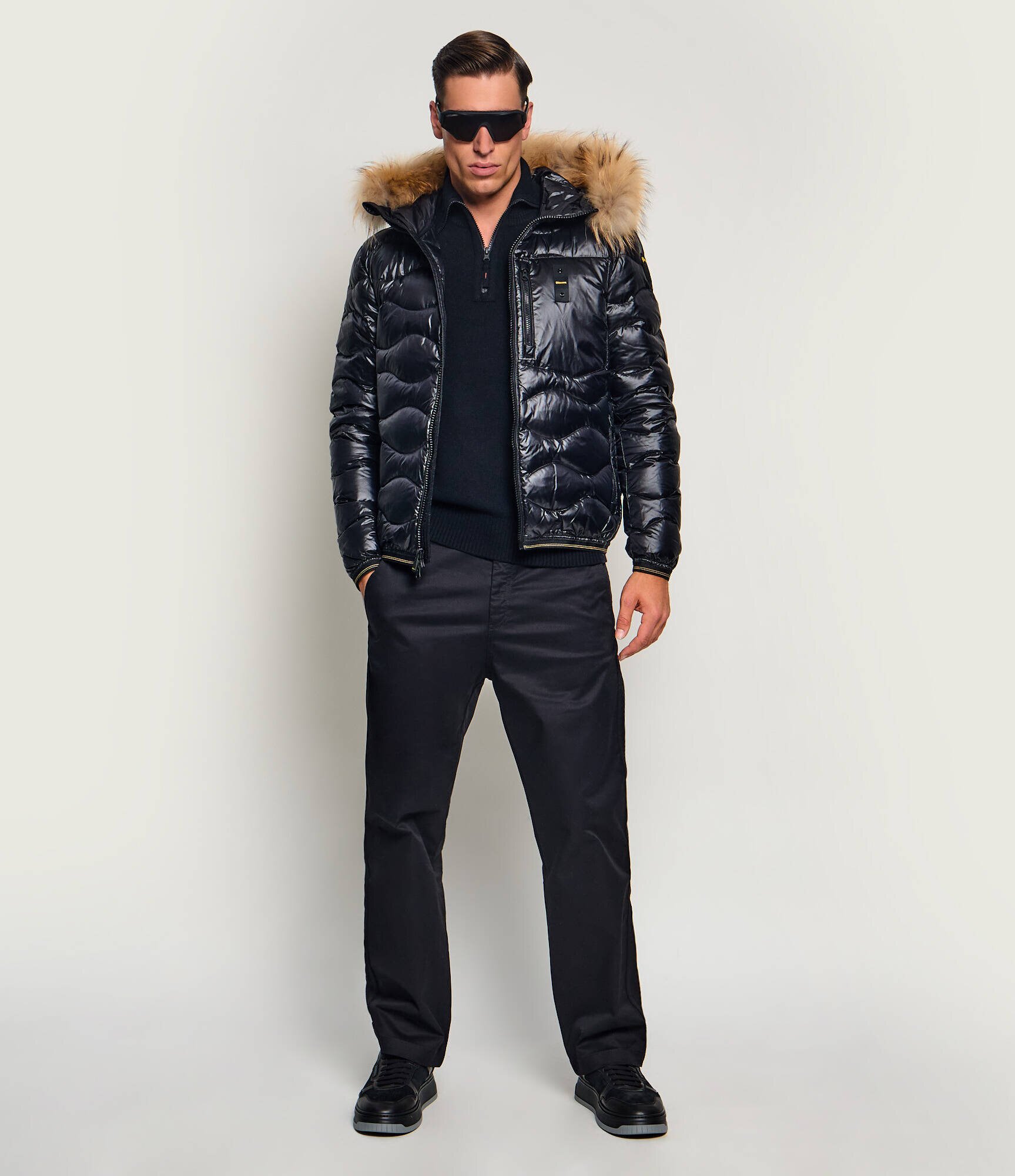 Blauer Geacă de puf Wave | regular fit