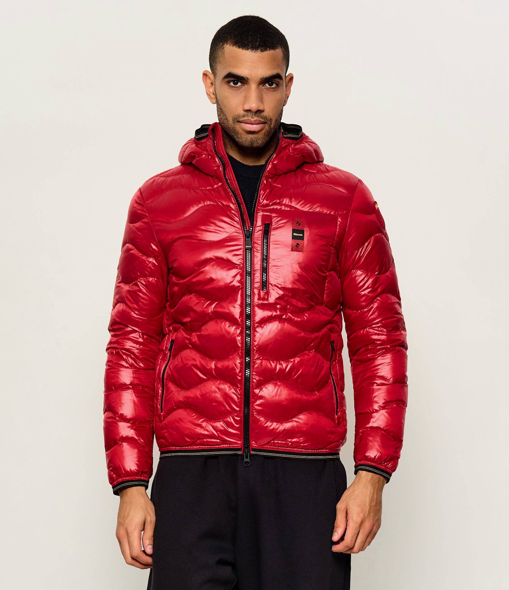 Blauer Geacă de puf Wave | regular fit