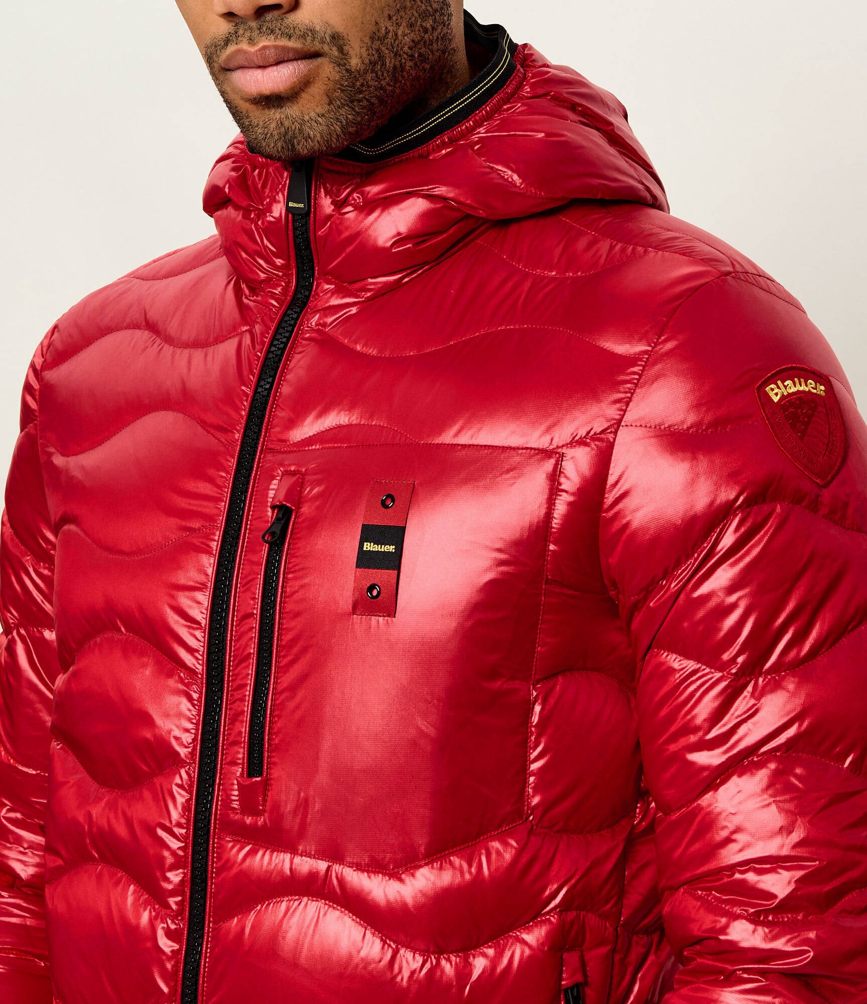 Blauer Geacă de puf Wave | regular fit