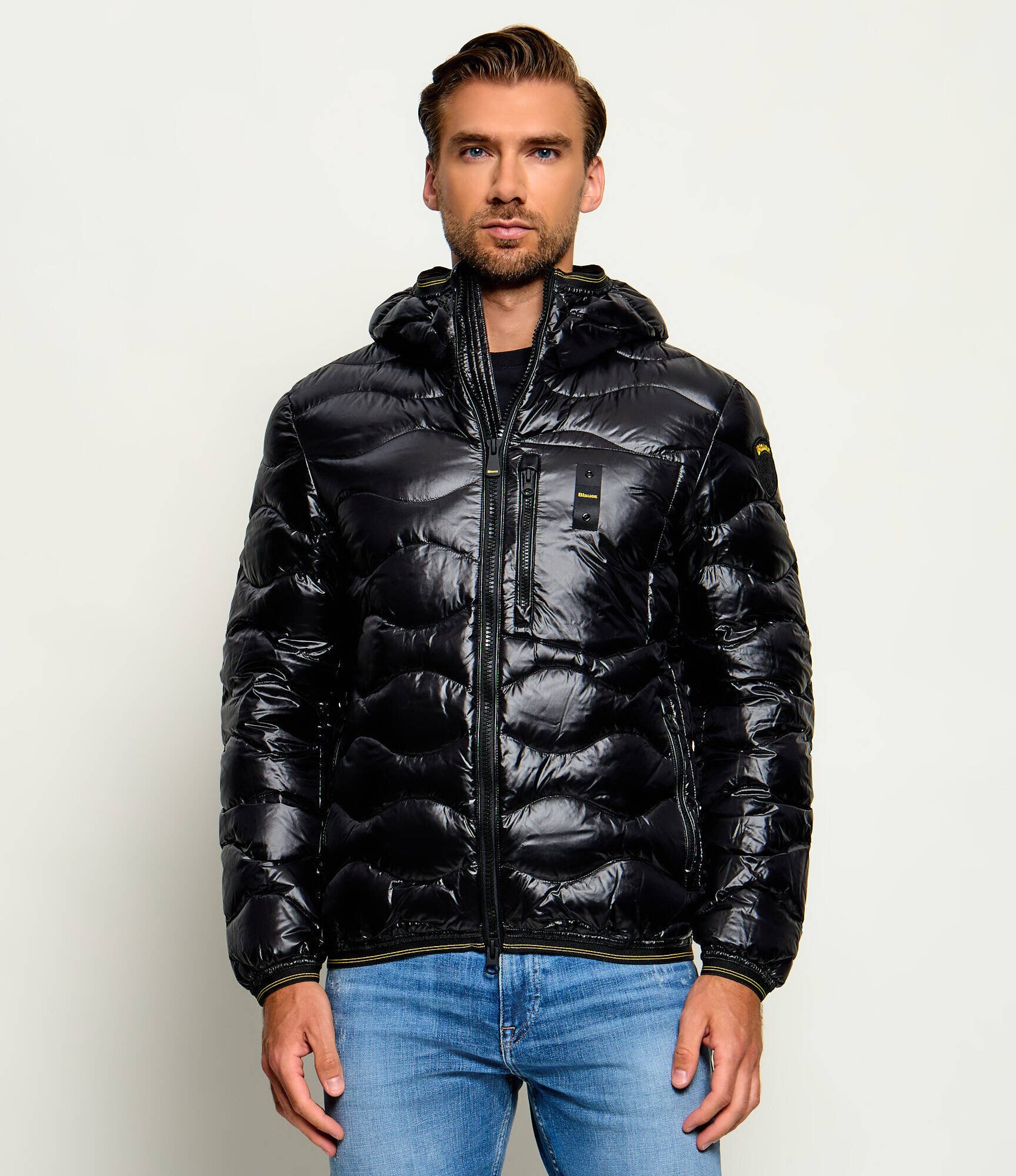 Blauer Geacă de puf Wave | regular fit