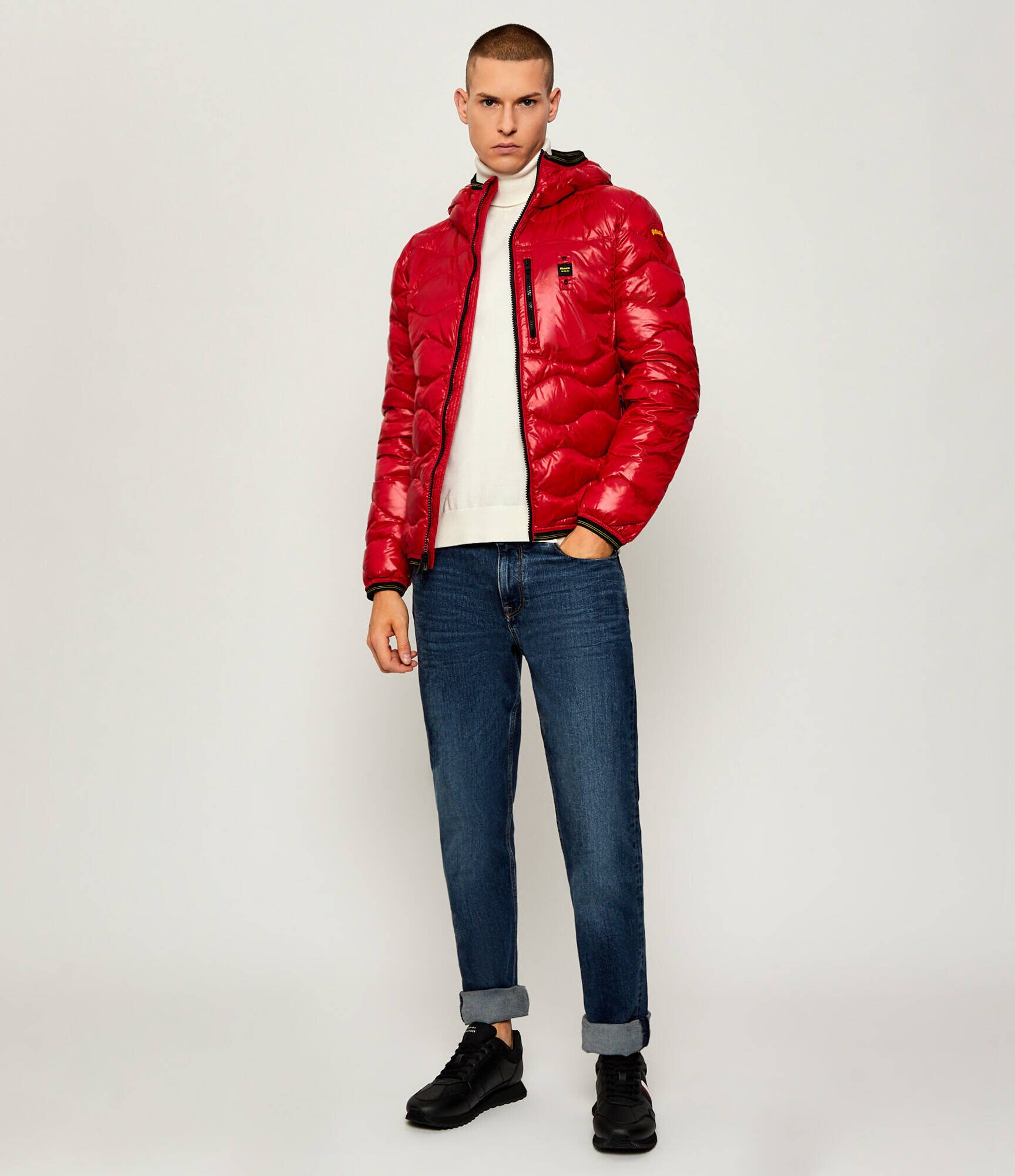 Blauer Geacă de puf Wave | regular fit