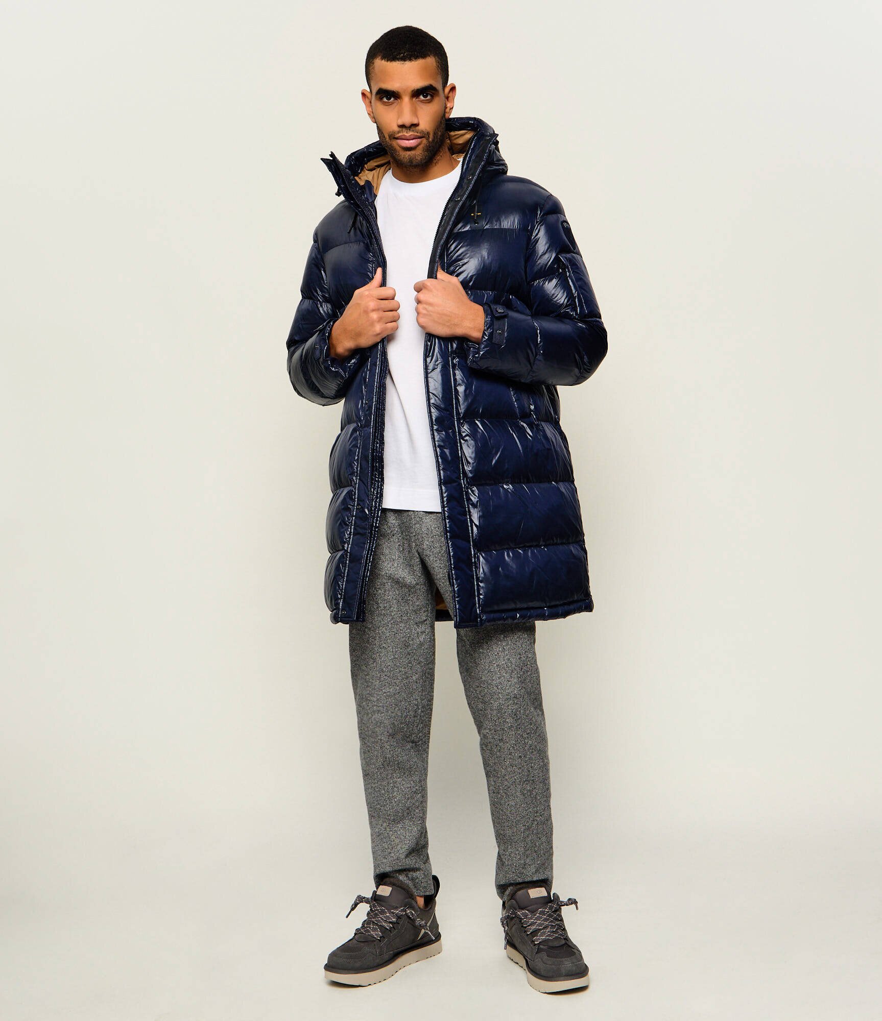 Blauer Palton Aldrich